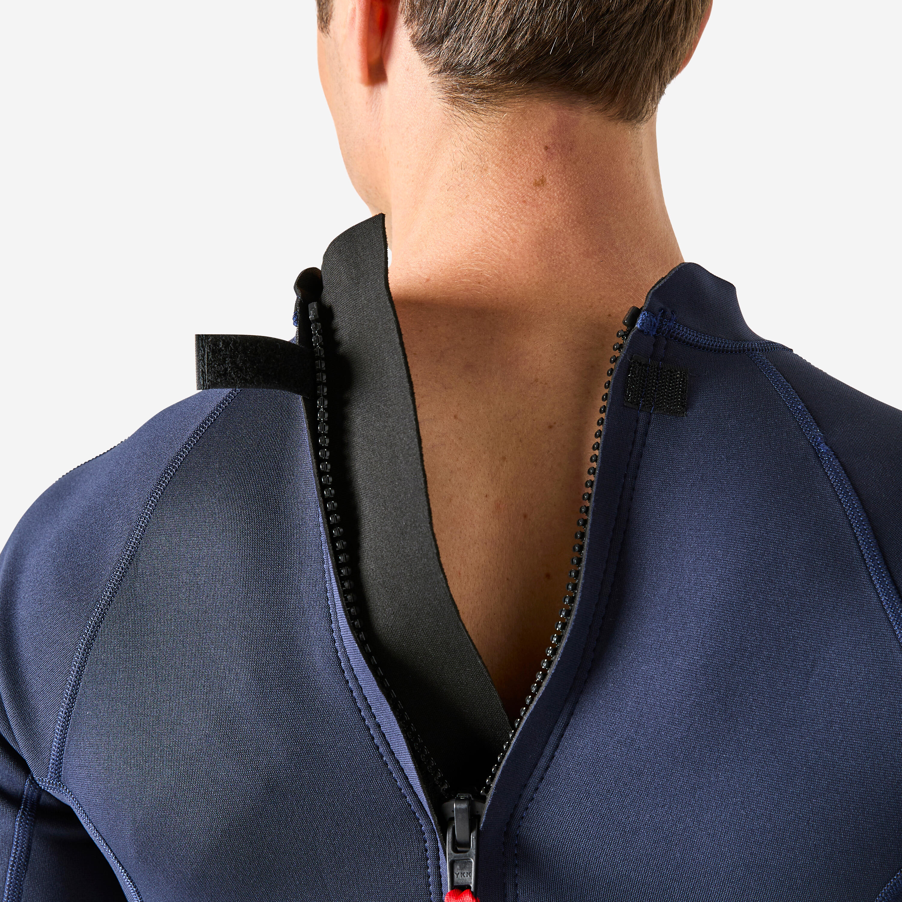 Men Surfing Neoprene Wetsuit 100 1.5mm Navy Blue