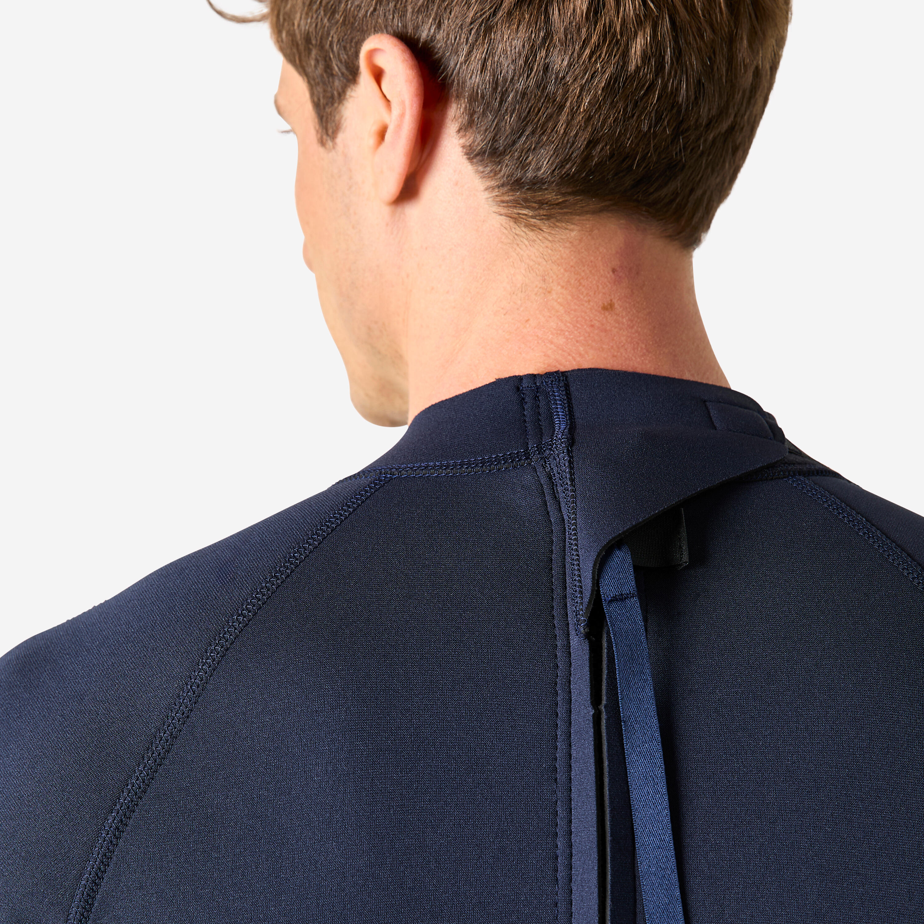 Neoprenanzug Surfen Herren 100 2/2 mm blau 3/7