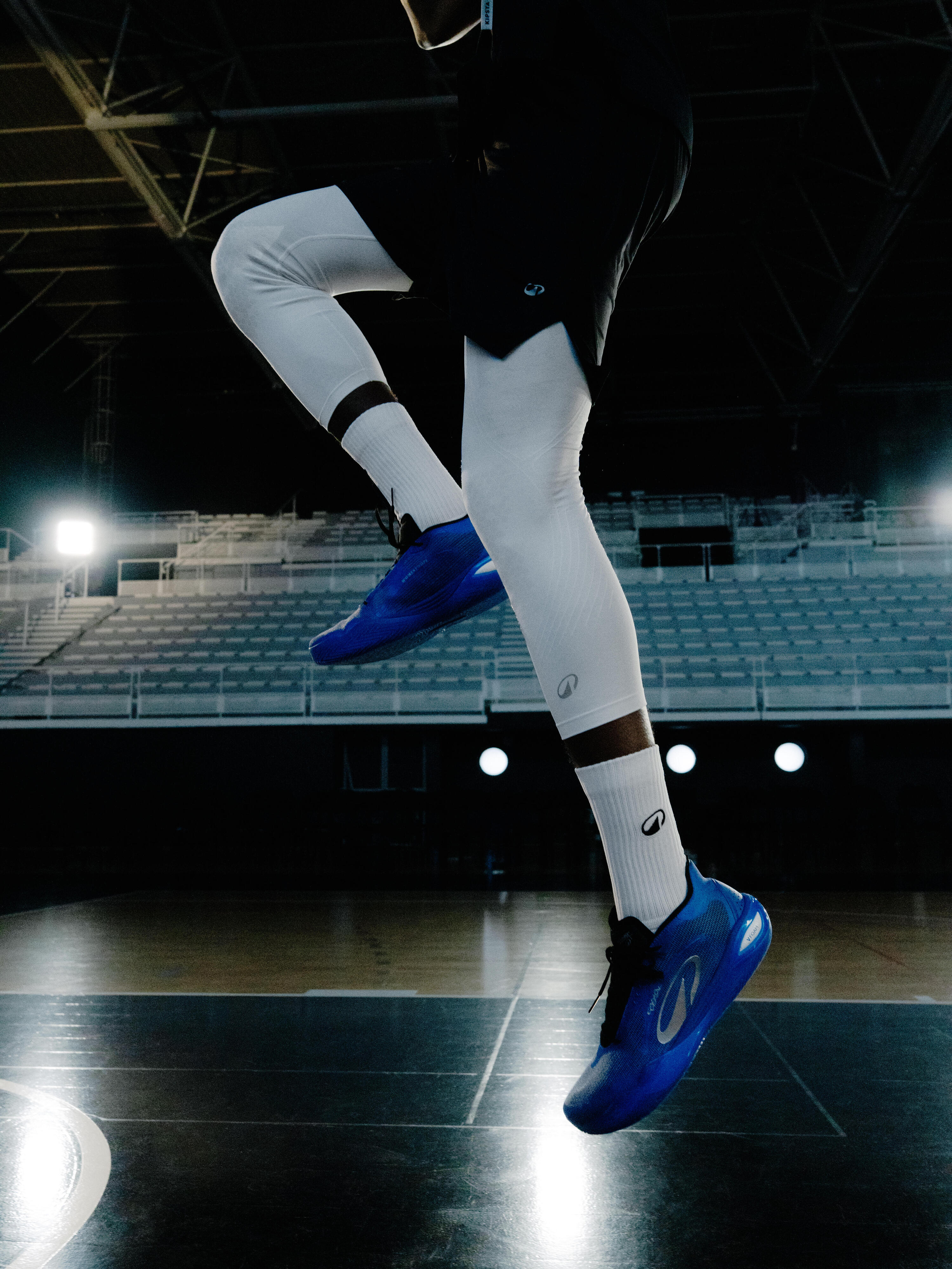 Legginsy koszykarskie męskie 3/4 NBA Tight 900 9/9