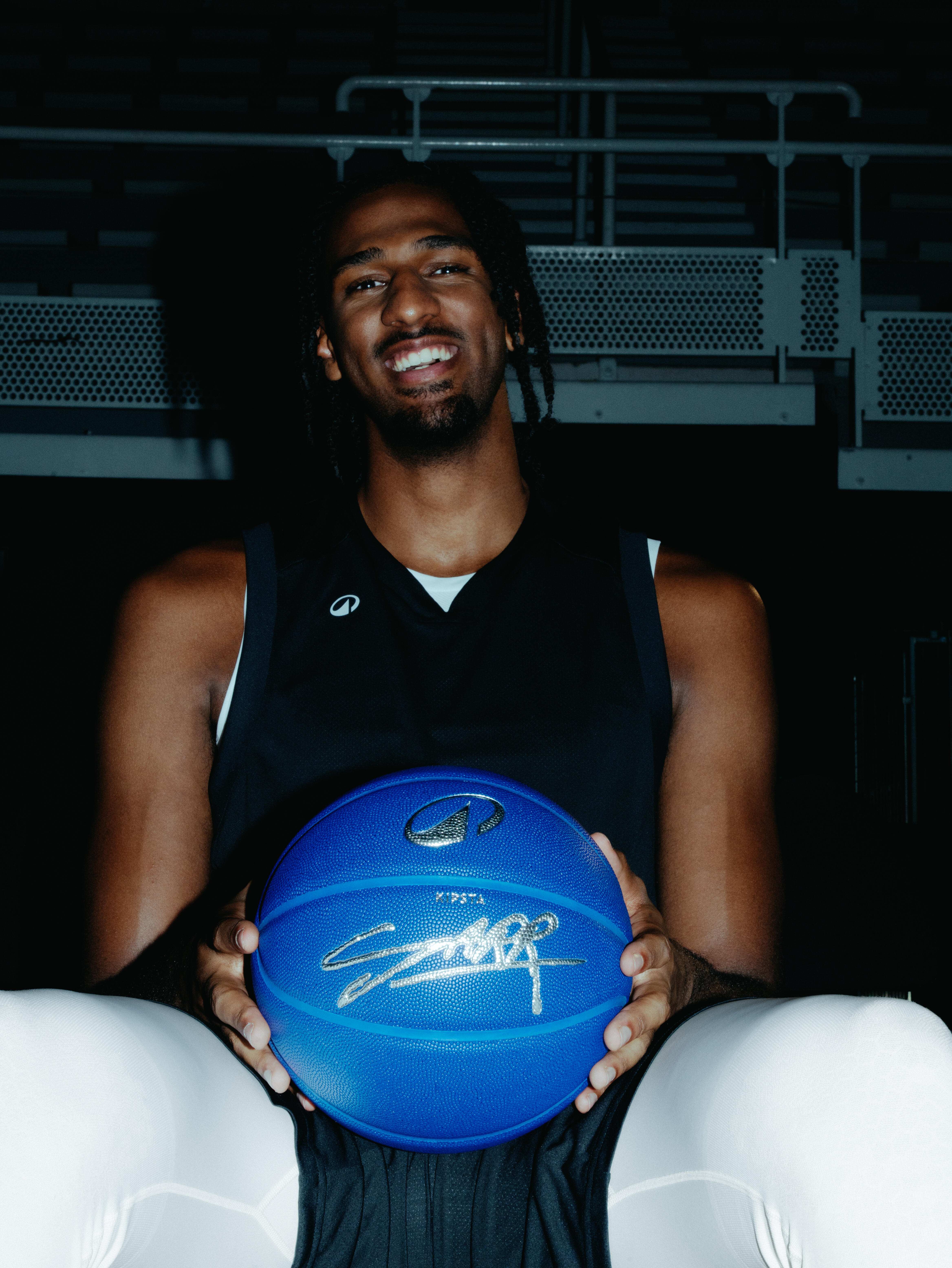 Ballon de basketball taille 7, BT 500 Signature Sarr - TARMAK