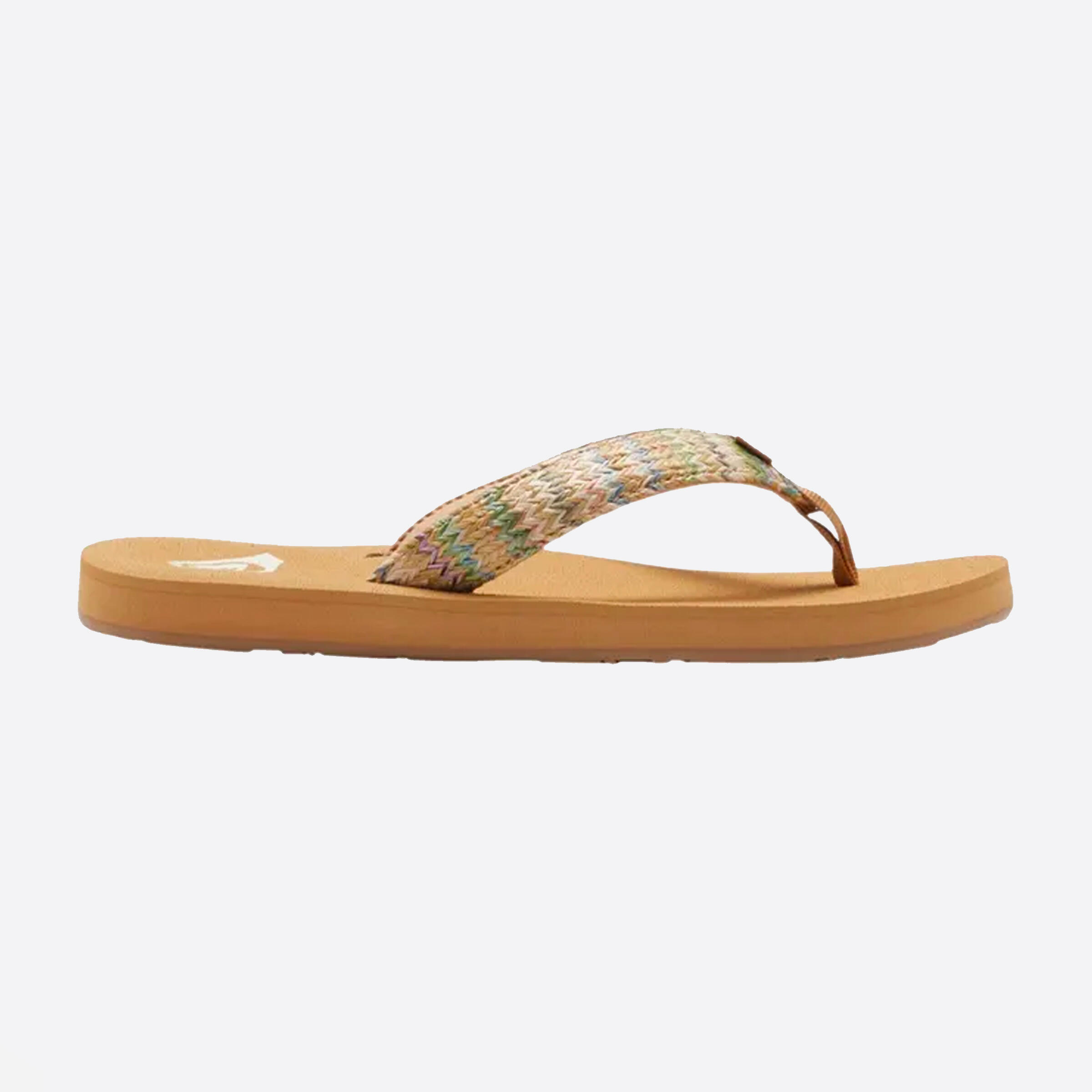 Tongs Femme - Porto beige raffia 11/11
