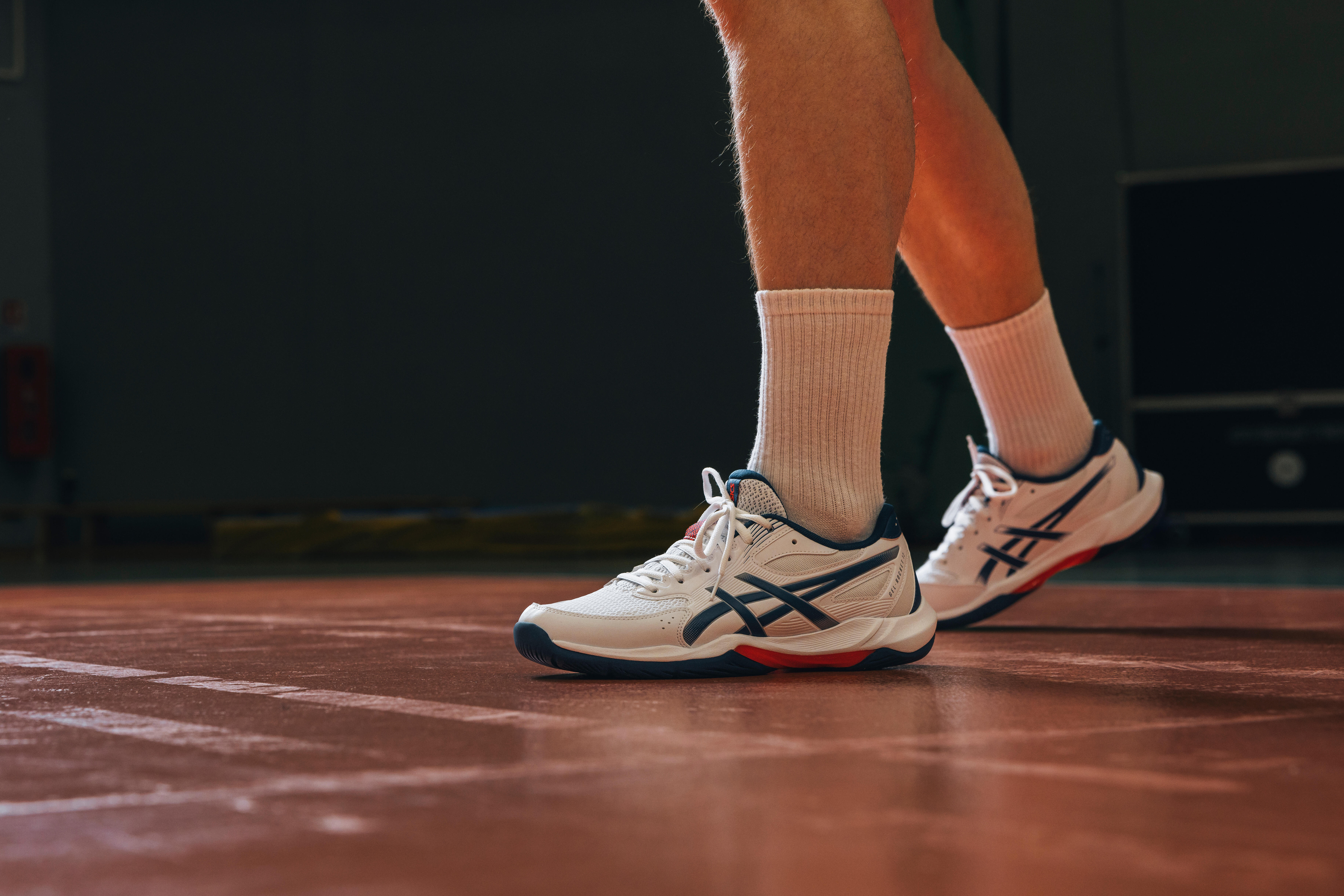 Herren-Hallensportschuh, Gel Rocket 12 blau weiss ASICS | Decathlon