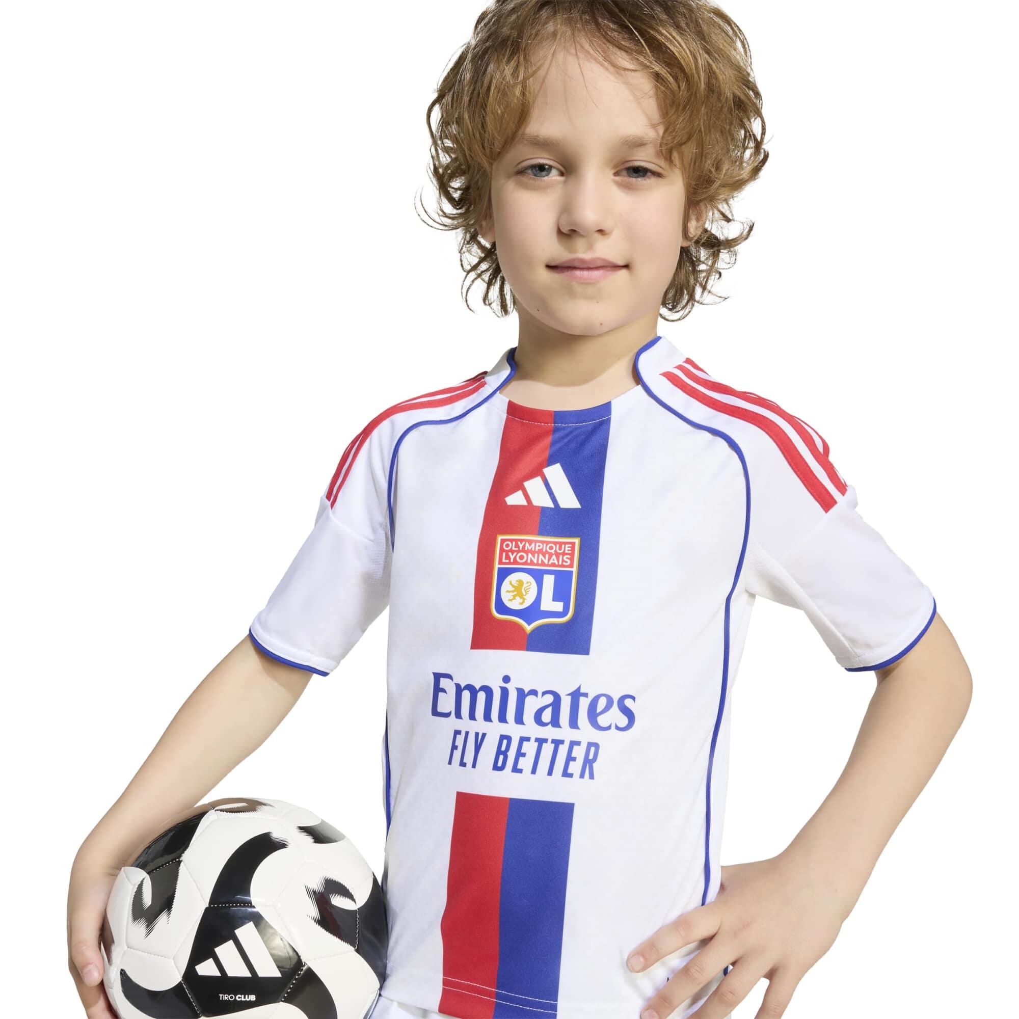Minizestaw piłkarski dla dzieci Olympique Lyonnais 25/26 domowy
