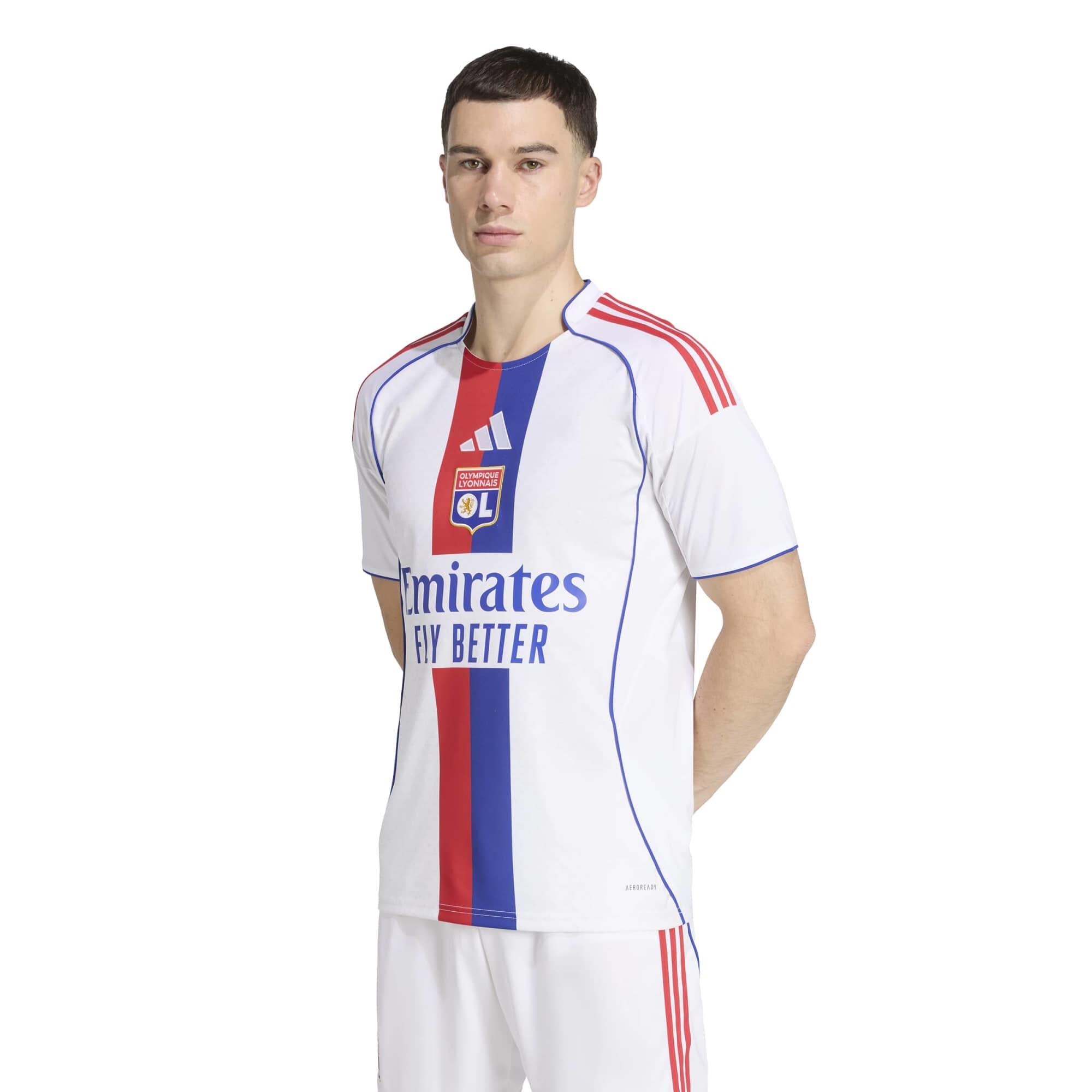 Adidas Damen/Herren Fußballtrikot Olympique Lyon 25/26 Heim | 04068807562783 Adidas Damen/Herren Fußballtrikot Olympique Lyon 25/26 Heim | 04068807562783