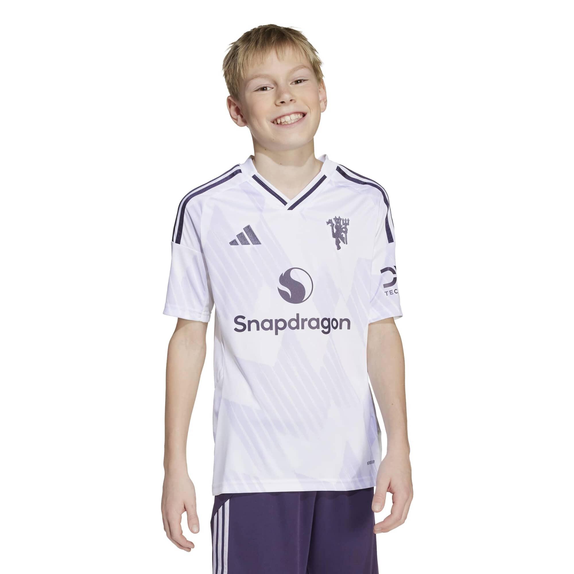 Maillot extérieur Manchester United 25/26 Enfant 3/8