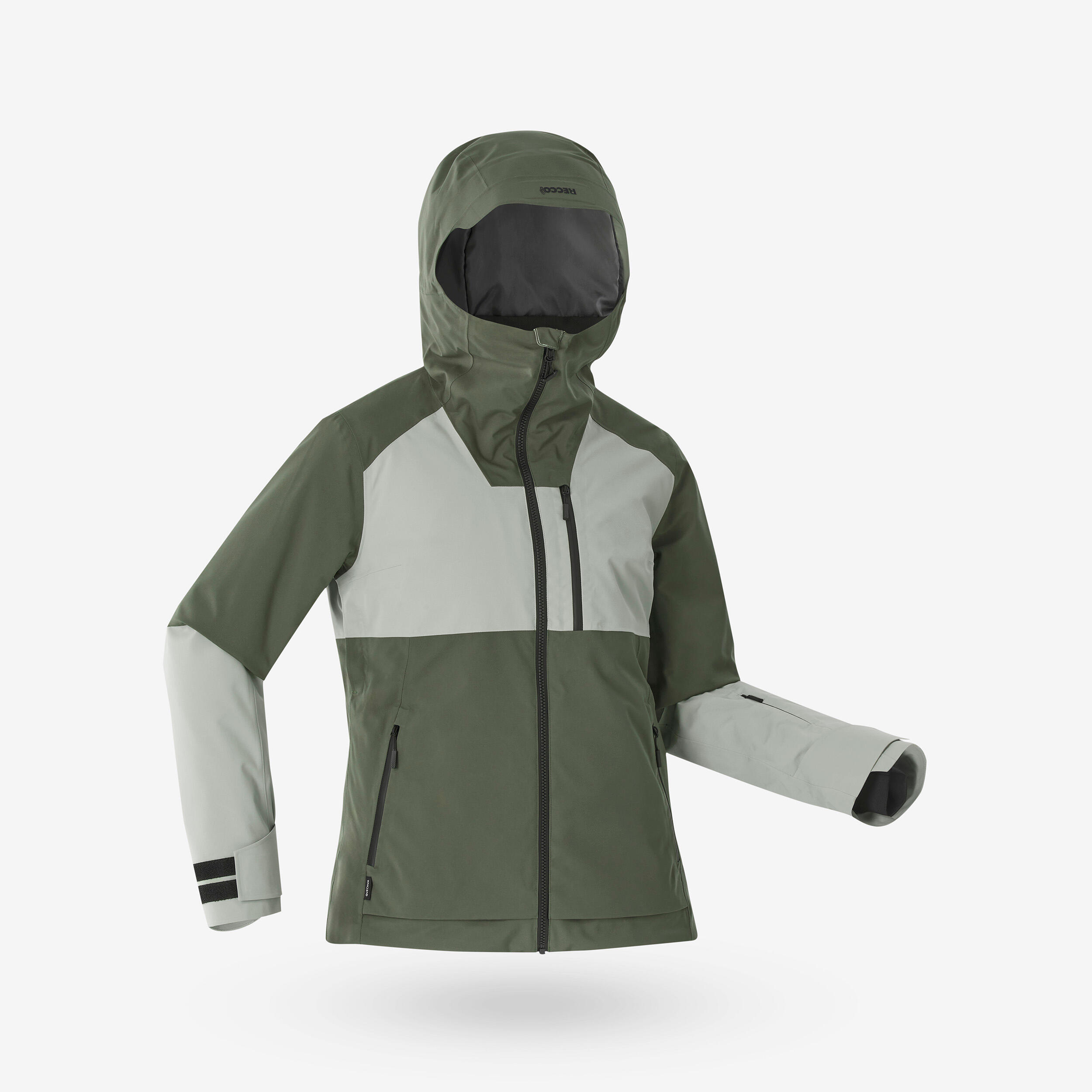 Manteau de ski et planche à neige chaud et respirant femme, 500 AM - WEDZE