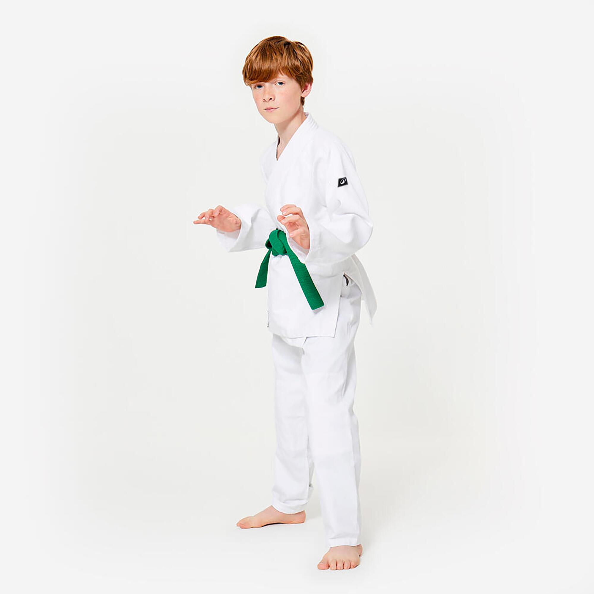 Karategi In Cotone Per Bambini - Divisa Per Karate, Jujitsu E Arti Marziali - Con Cintura Inclusa - Foto 6