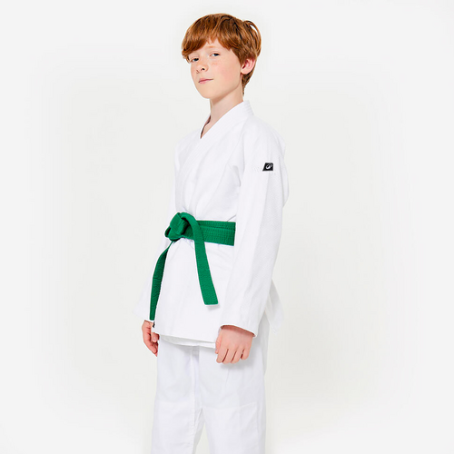 Kimono de judo et aikido 350 gr/m² enfant, blanc