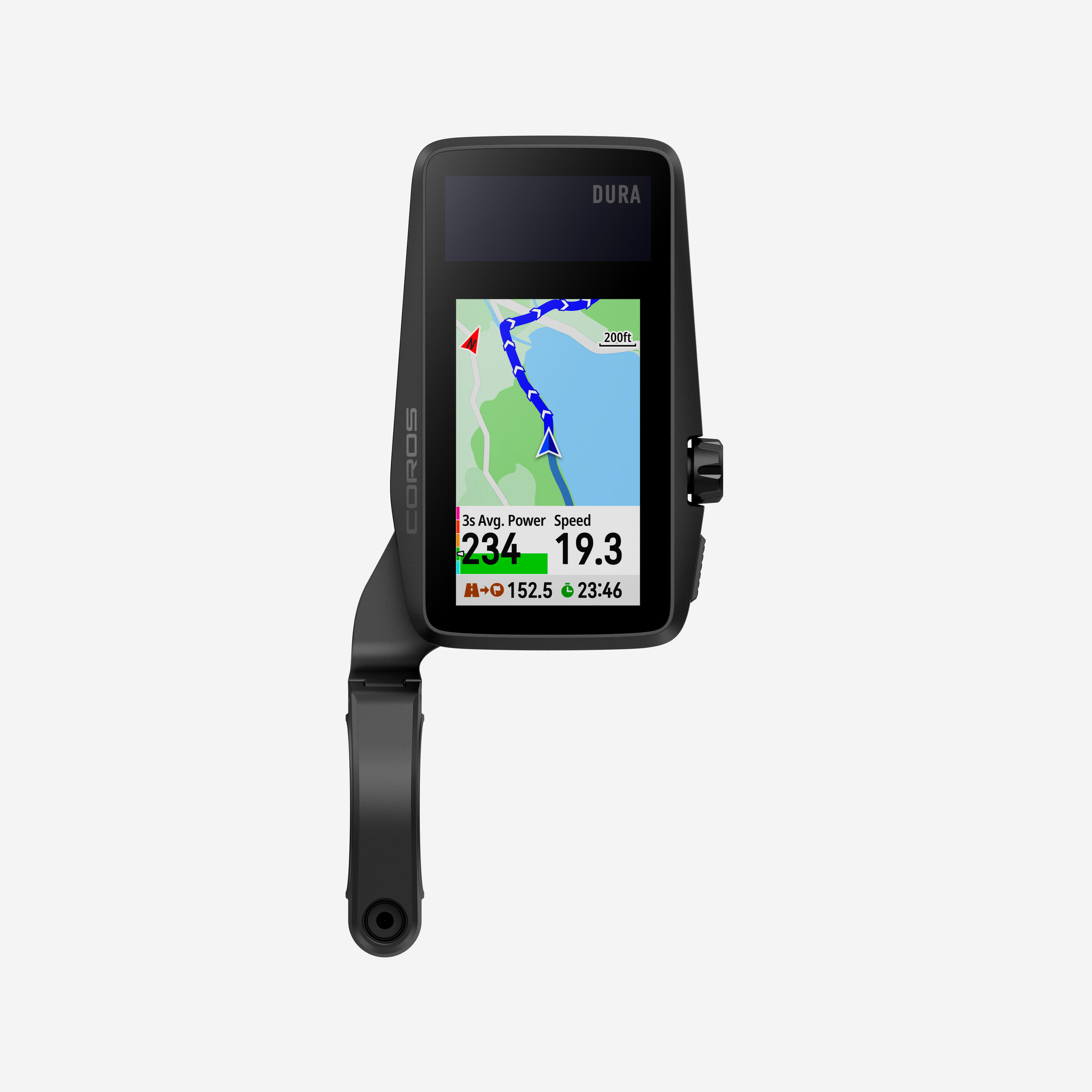 Solar fietscomputer Dura met gps  7/13