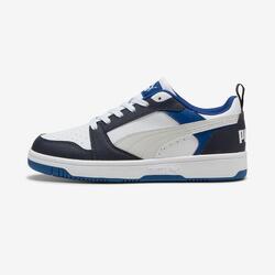 Chaussures Rebound enfant, noire et bleue