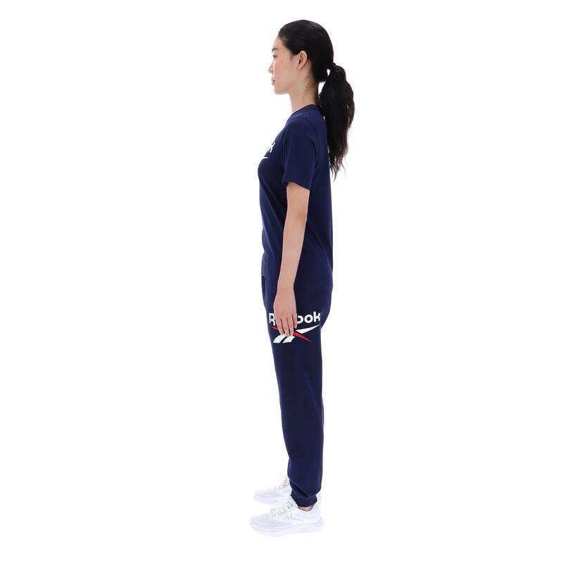 Tricou din bumbac Reebok Bleumarin Damă