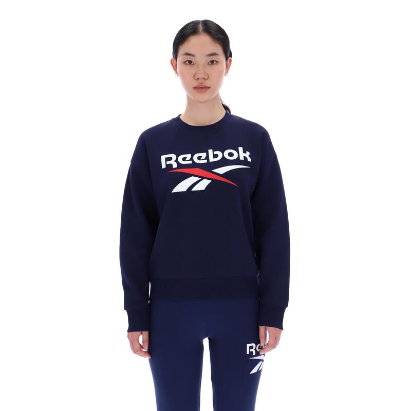Hanorac fleece Reebok Bleumarin Damă