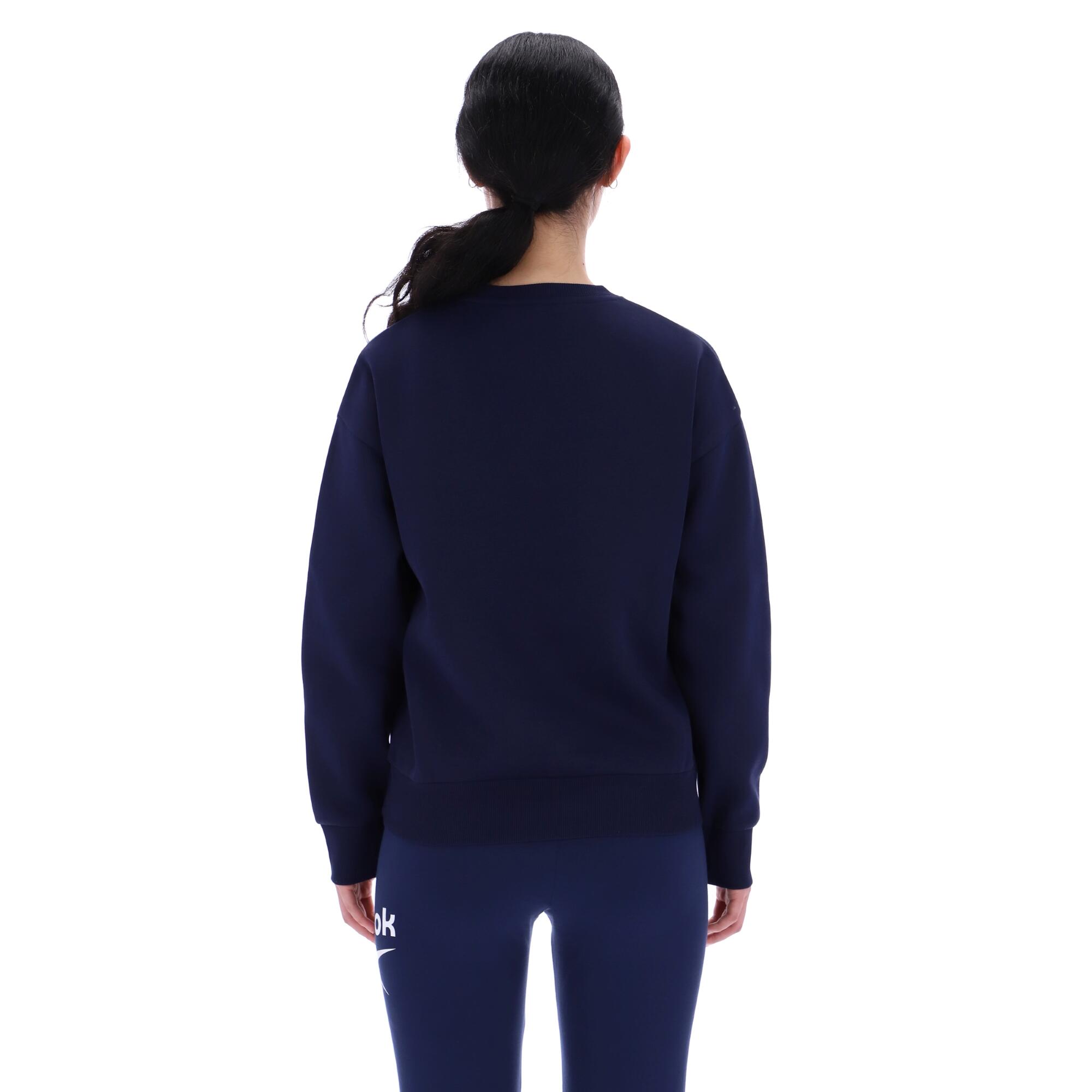 Sudadera Mujer Azul Marino Polar 2/5