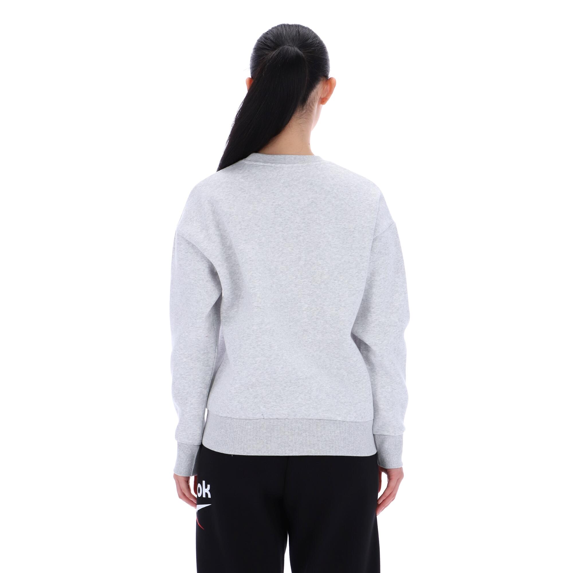 Sweat en fleece femme, gris 2/5