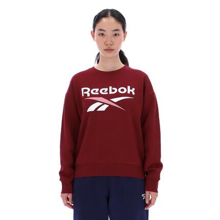 Reebok Hoodie Damen Fleece - marineblau