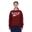 Hanorac fleece Reebok Bordo Damă