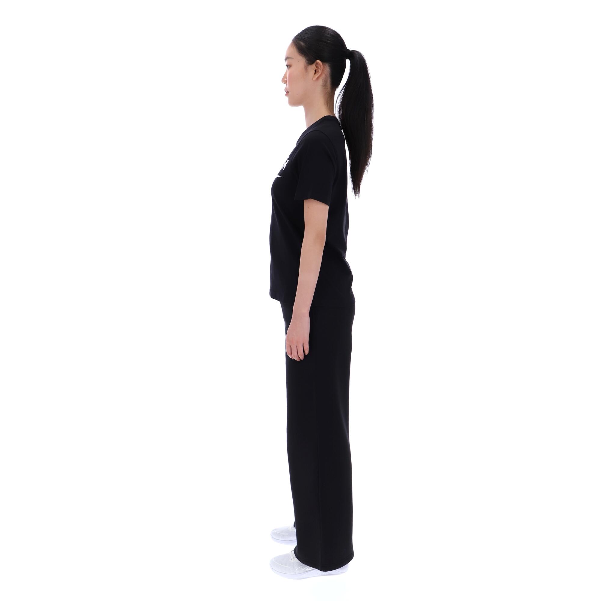 T-shirt en coton femme, noir 5/5