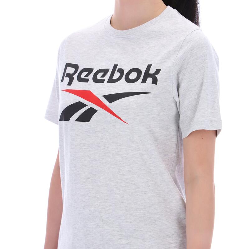 Tricou din bumbac Reebok Gri Damă