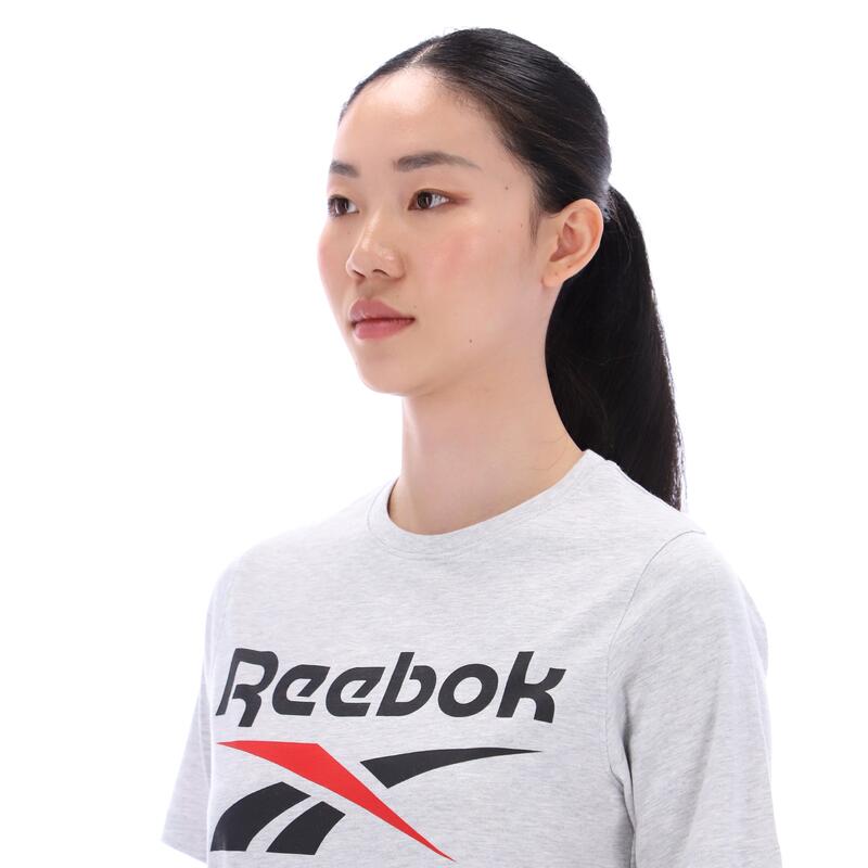 Tricou din bumbac Reebok Gri Damă