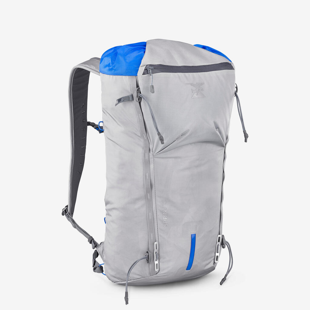 Sivi ranac za planinarenje SPRINT 22 l