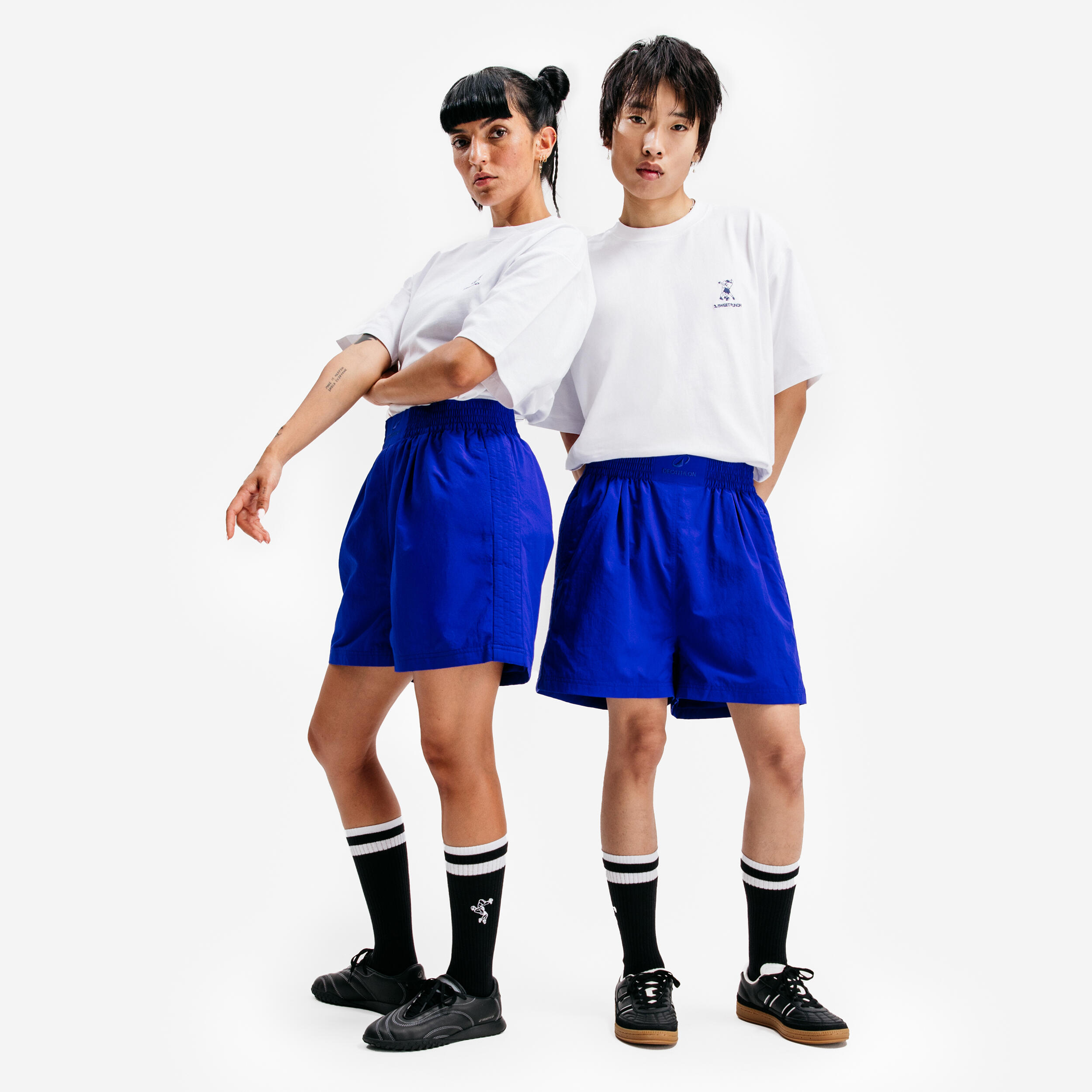 Pantalons Curts Folgats Uppercute Blau 2/6