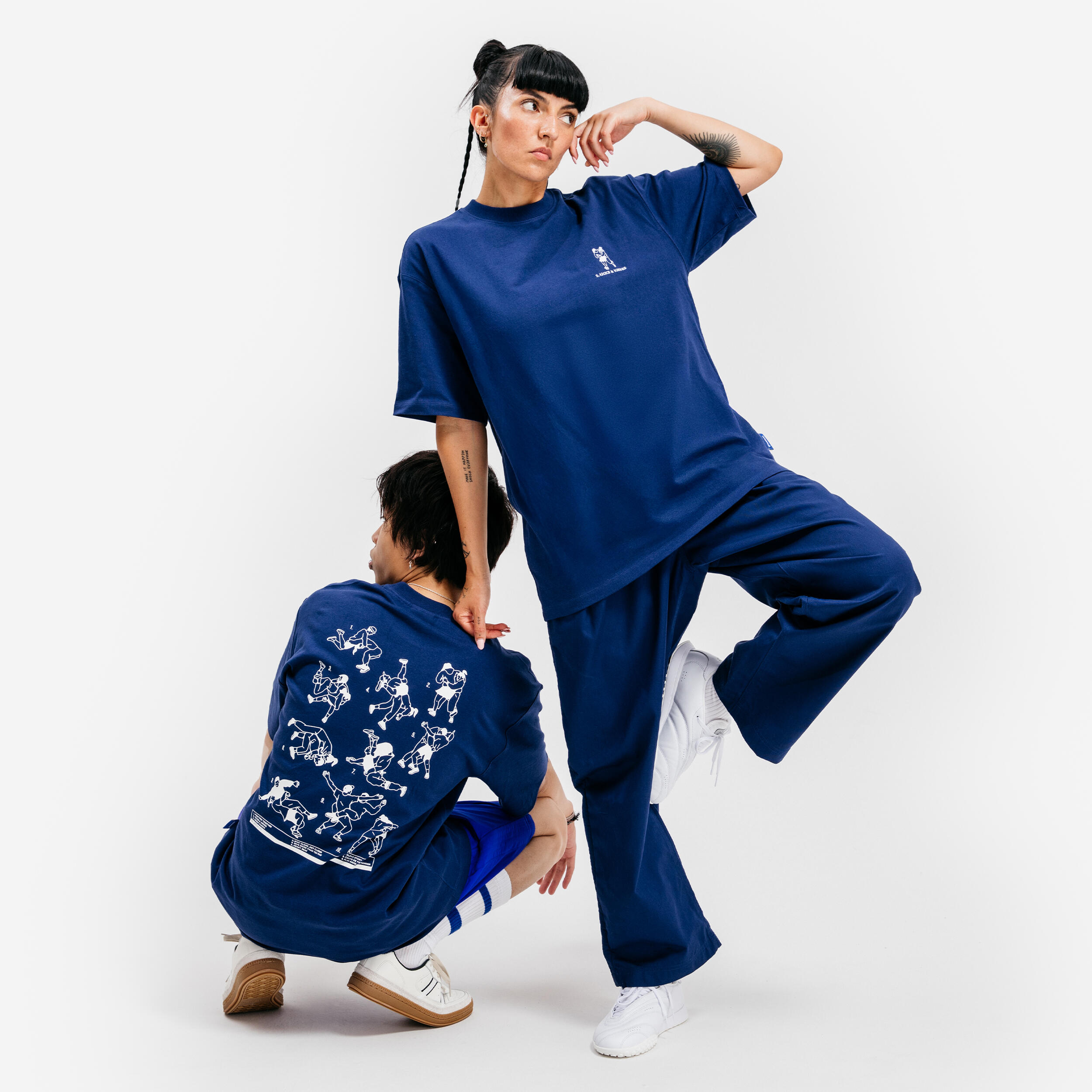 Camiseta con estampado Uppercute, azul 4/8