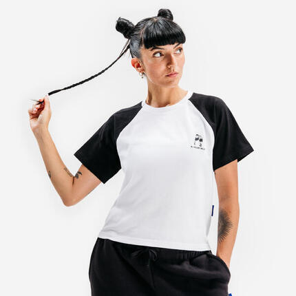 Tee-shirt Uppercute femme, noir