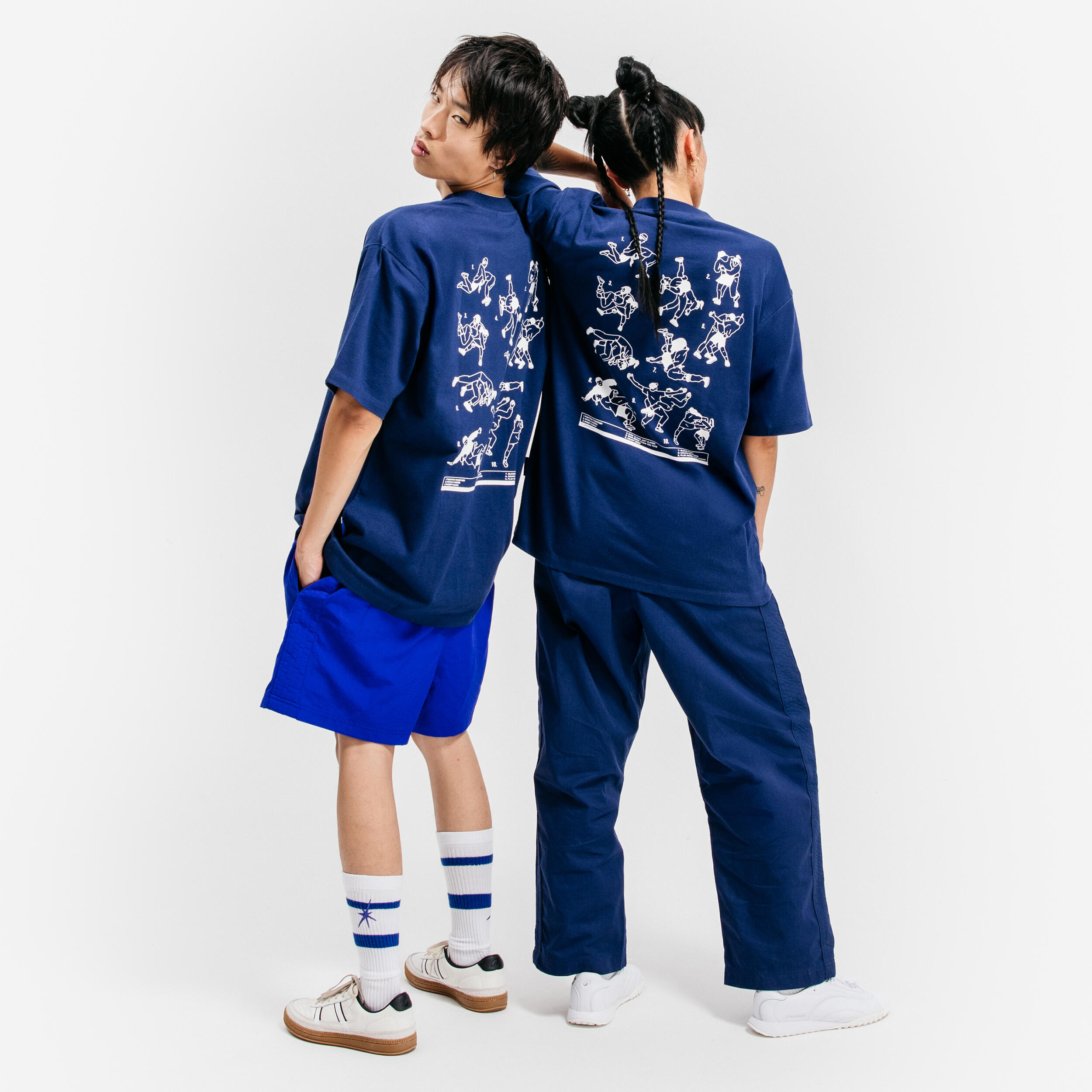 Camiseta con estampado Uppercute, azul 2/8