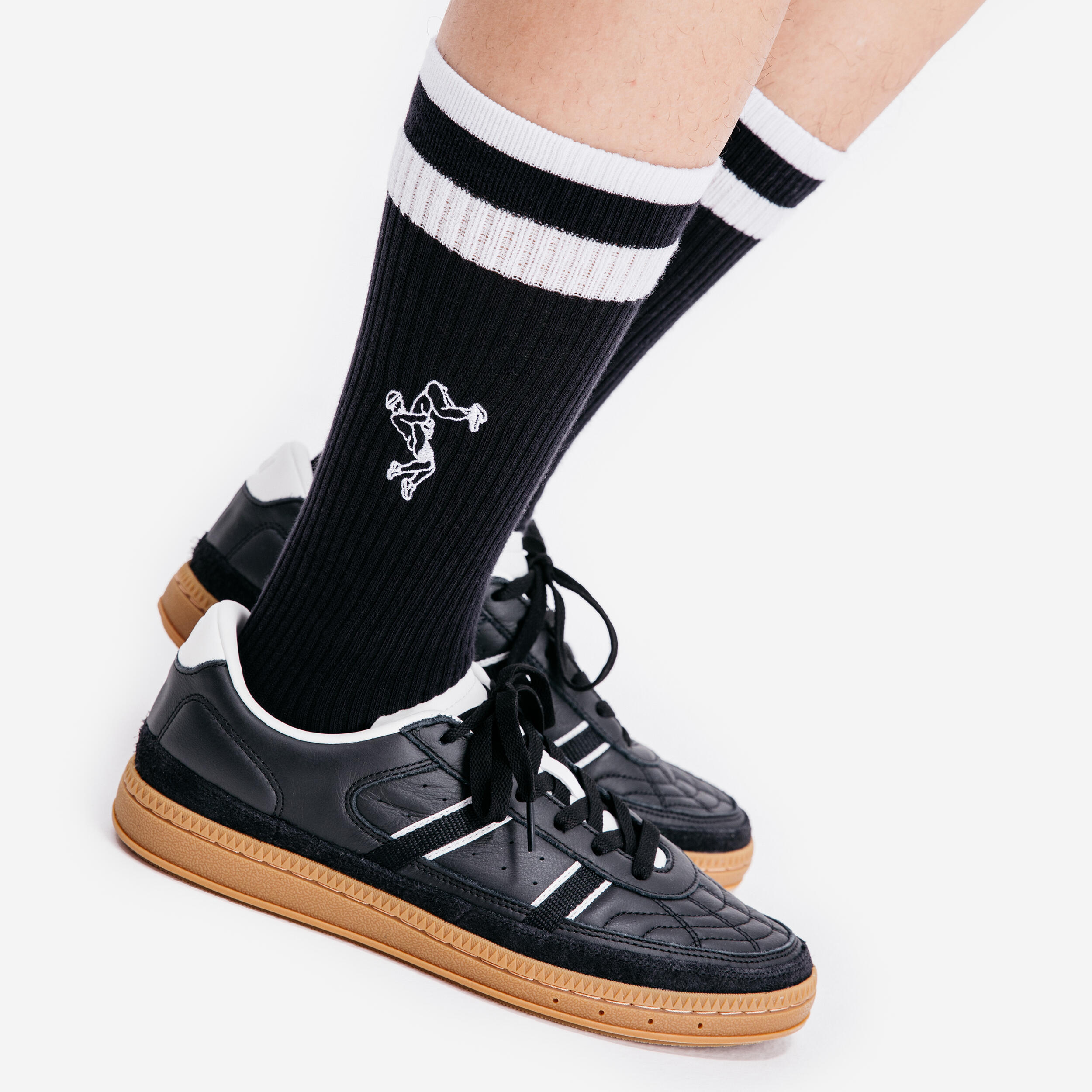Lot de chaussettes Uppercute, Blanches et Noires 5/6