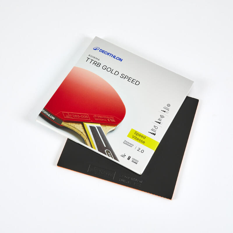 Okładzina do tenisa stołowego Pongori TTRB Gold Speed ITTF