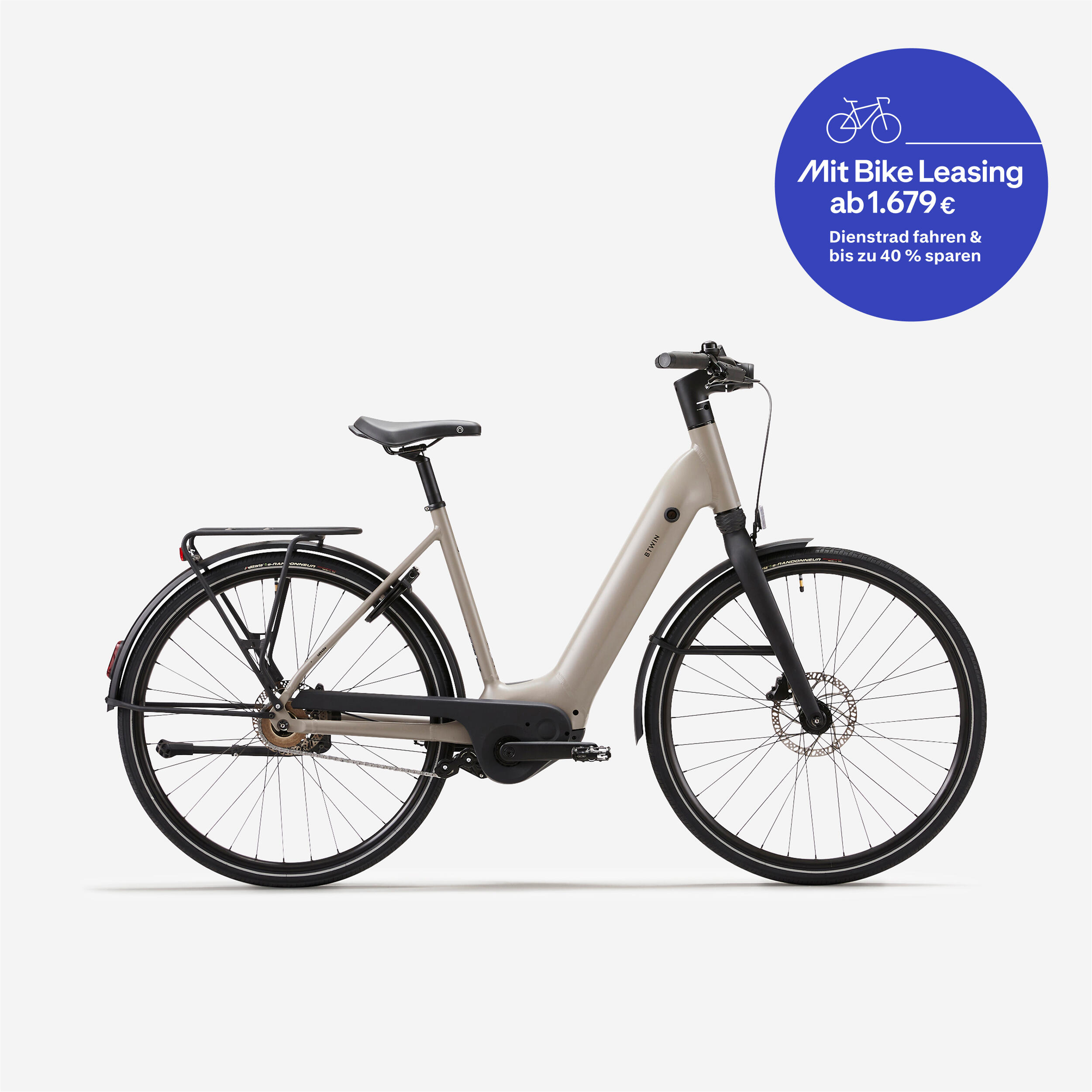 E-Bike City Bike 28 Zoll LD 940E Automatic Owuru tiefer Einstieg 2/12