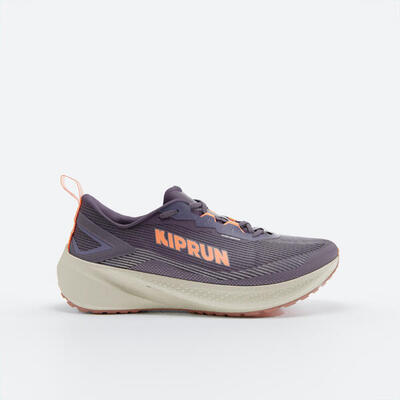 Waterafstotende hardloopschoenen voor dames kipcore wr paars