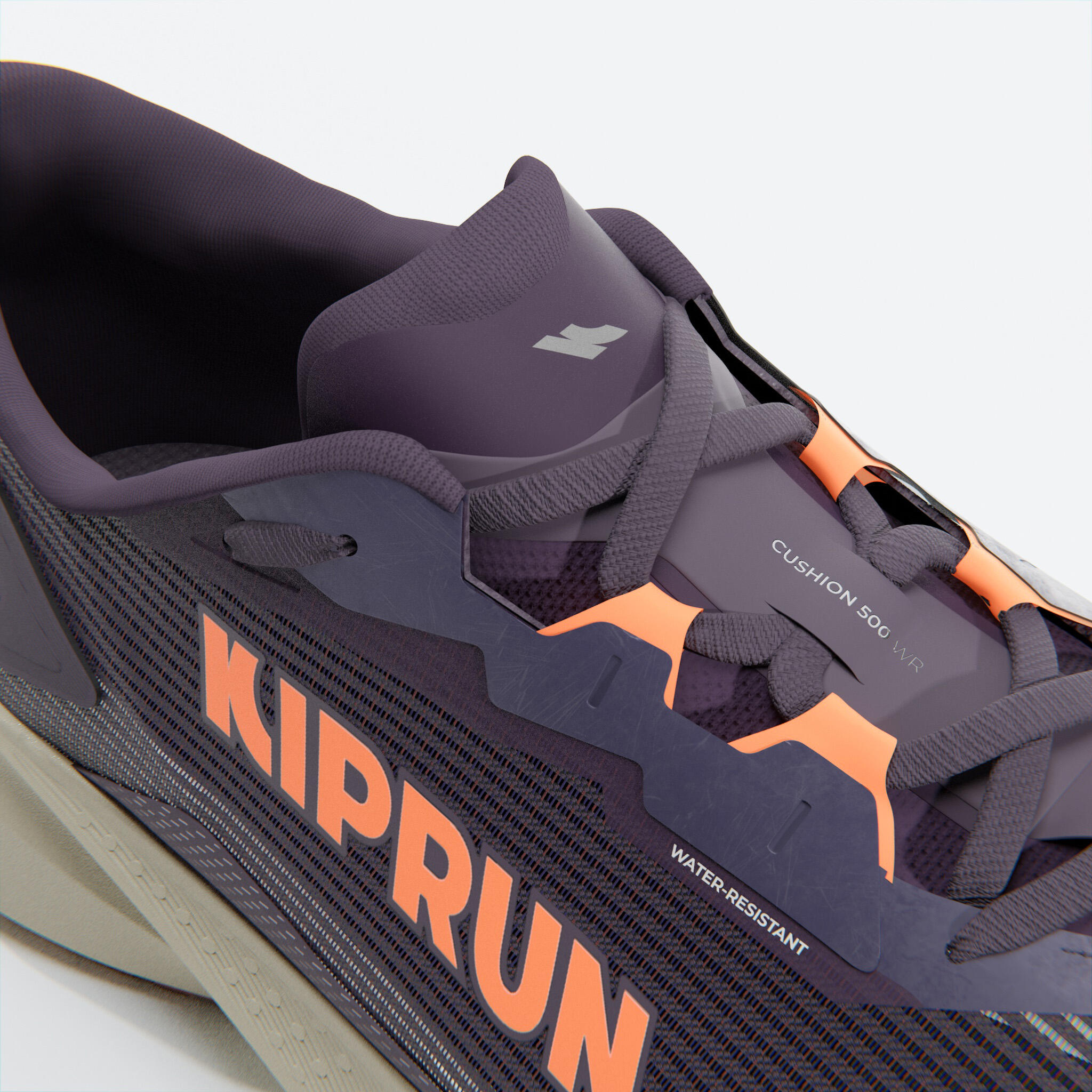 Chaussures de course polyvalentes et déperlantes femme, 500 WR 4/10