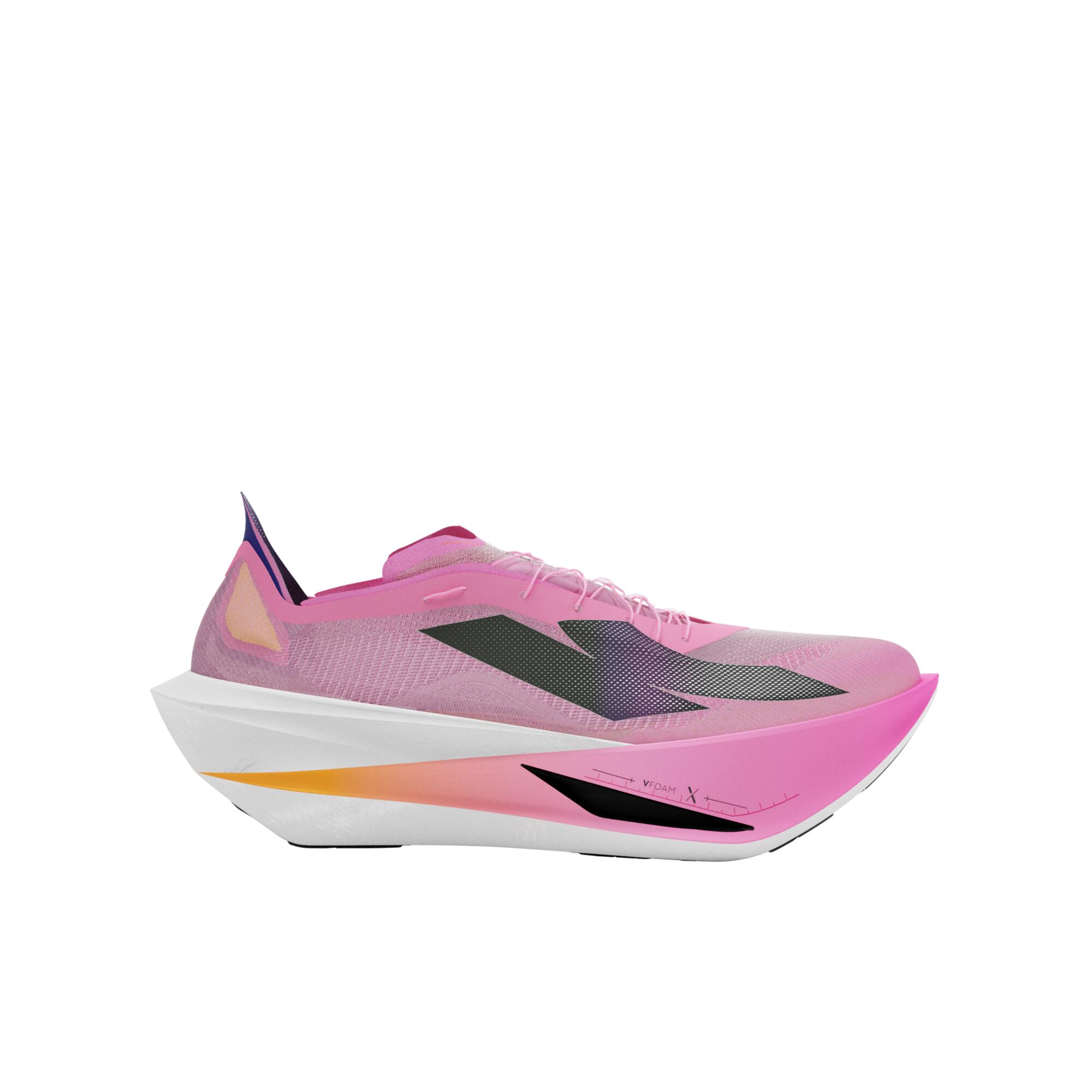 Road running shoes with carbon plate, KIPRUN Kipstorm Lab