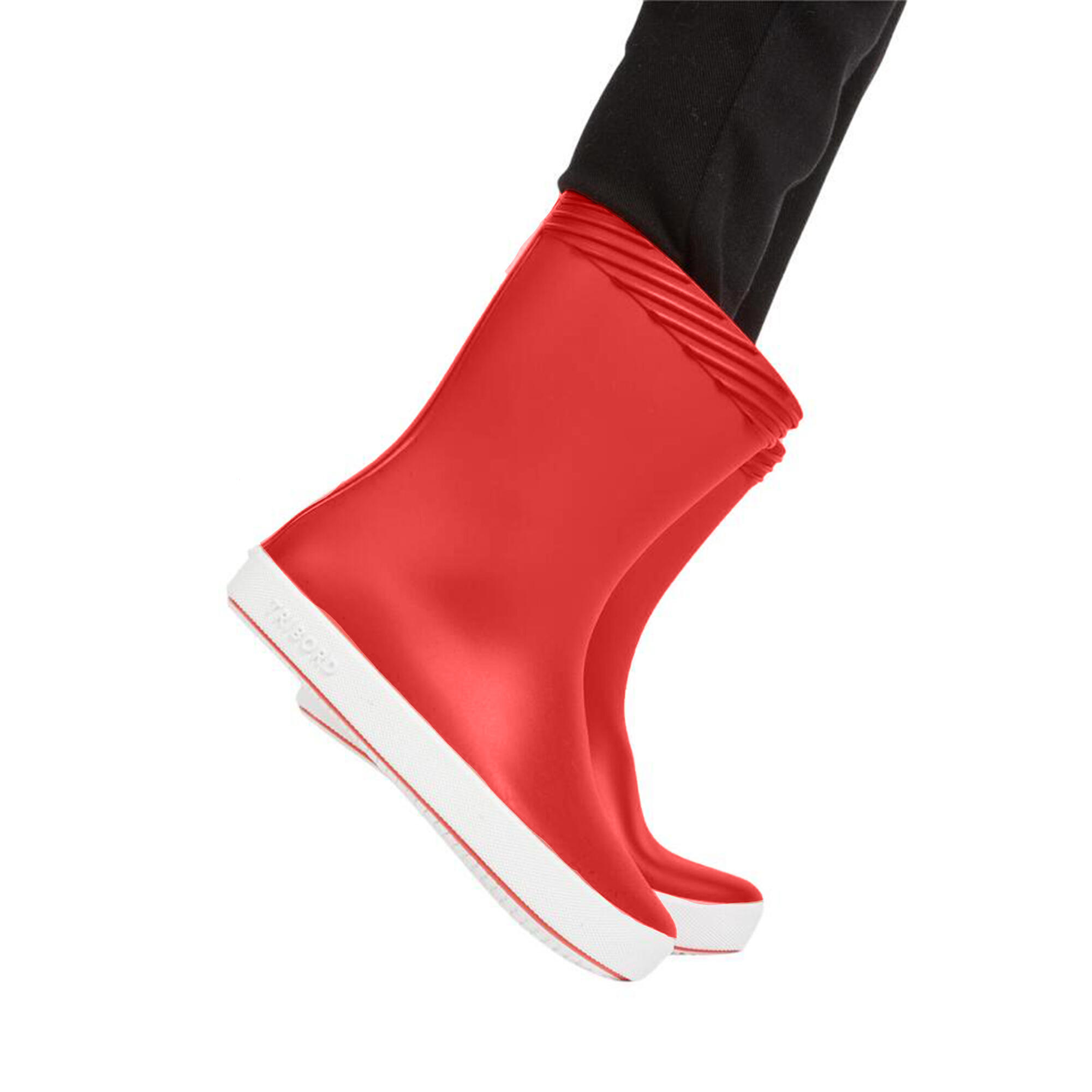 ITIWIT Gummistiefel Regenstiefel Kinder 100 rot