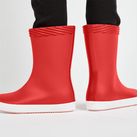 Чоботи дитячі 100 водонепроникні червоні