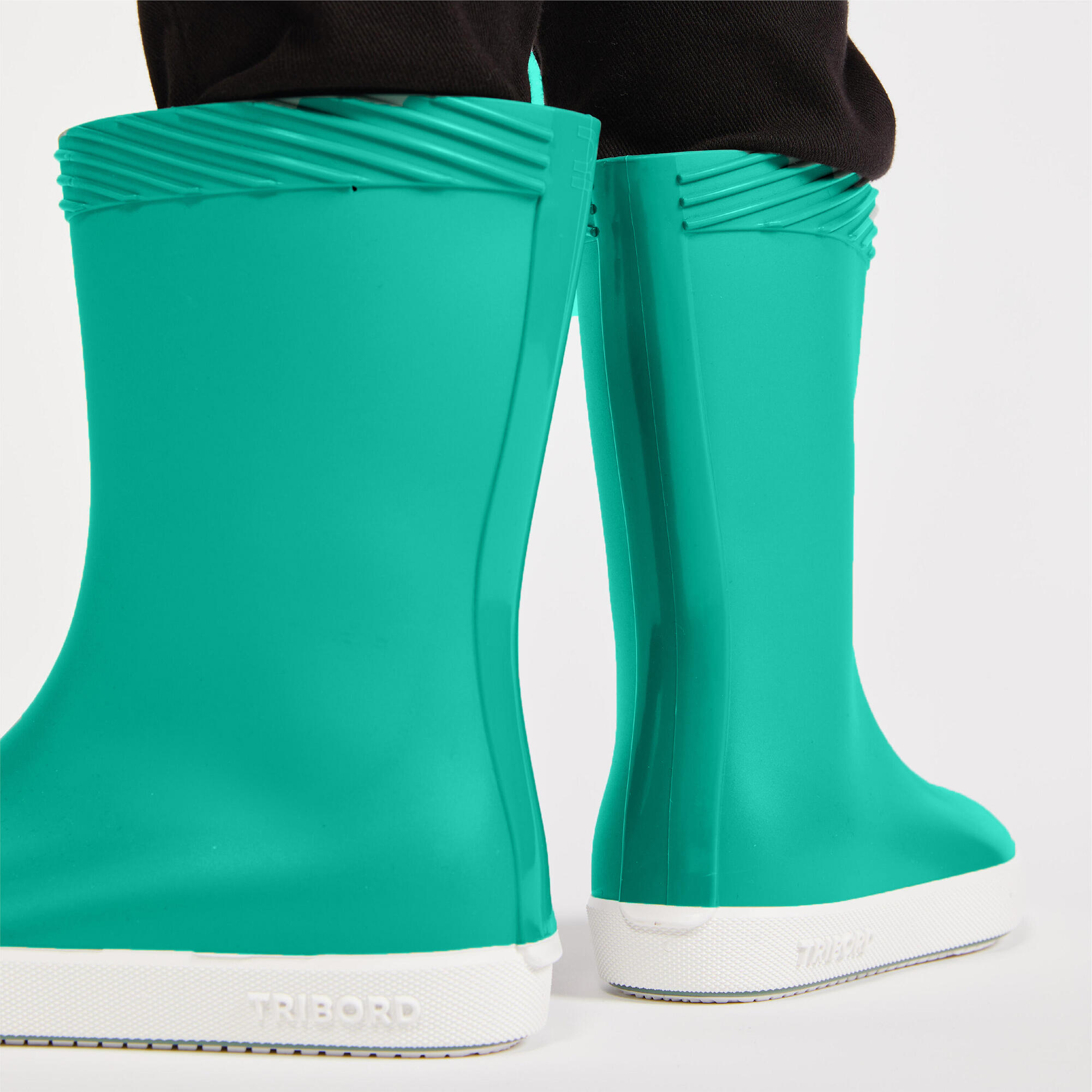 Kids’ Rain Boots, 100 - DECATHLON