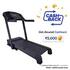 Treadmill T900D Foldable, Upto 18 kmph, 10% Incl, Smart, Low-Noise, Max 130 kg