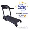 Treadmill T900D Foldable, Upto 18 kmph, 10% Incl, Smart, Low-Noise, Max 130 kg