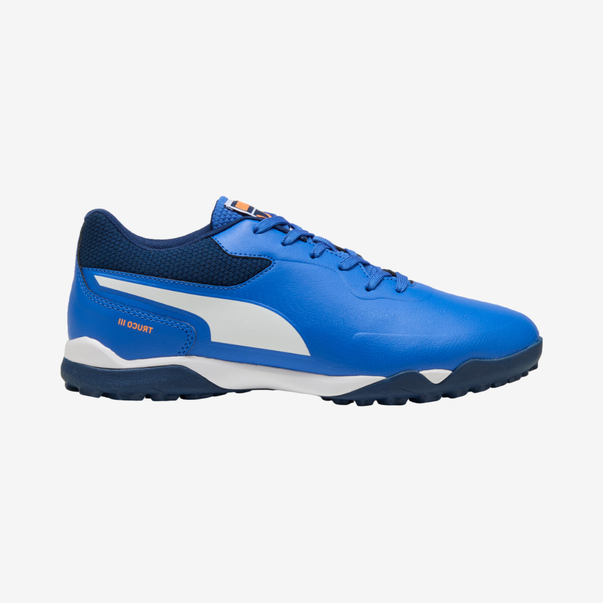 PUMA Botas de fútbol multitacos TRUCO III Turf Adulto Azul