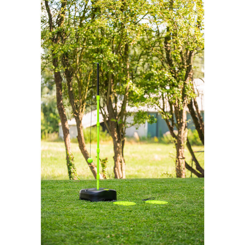 Speedball Seti - 1 Direk/2 Raket/1 Top - Siyah/Sarı - Turnball