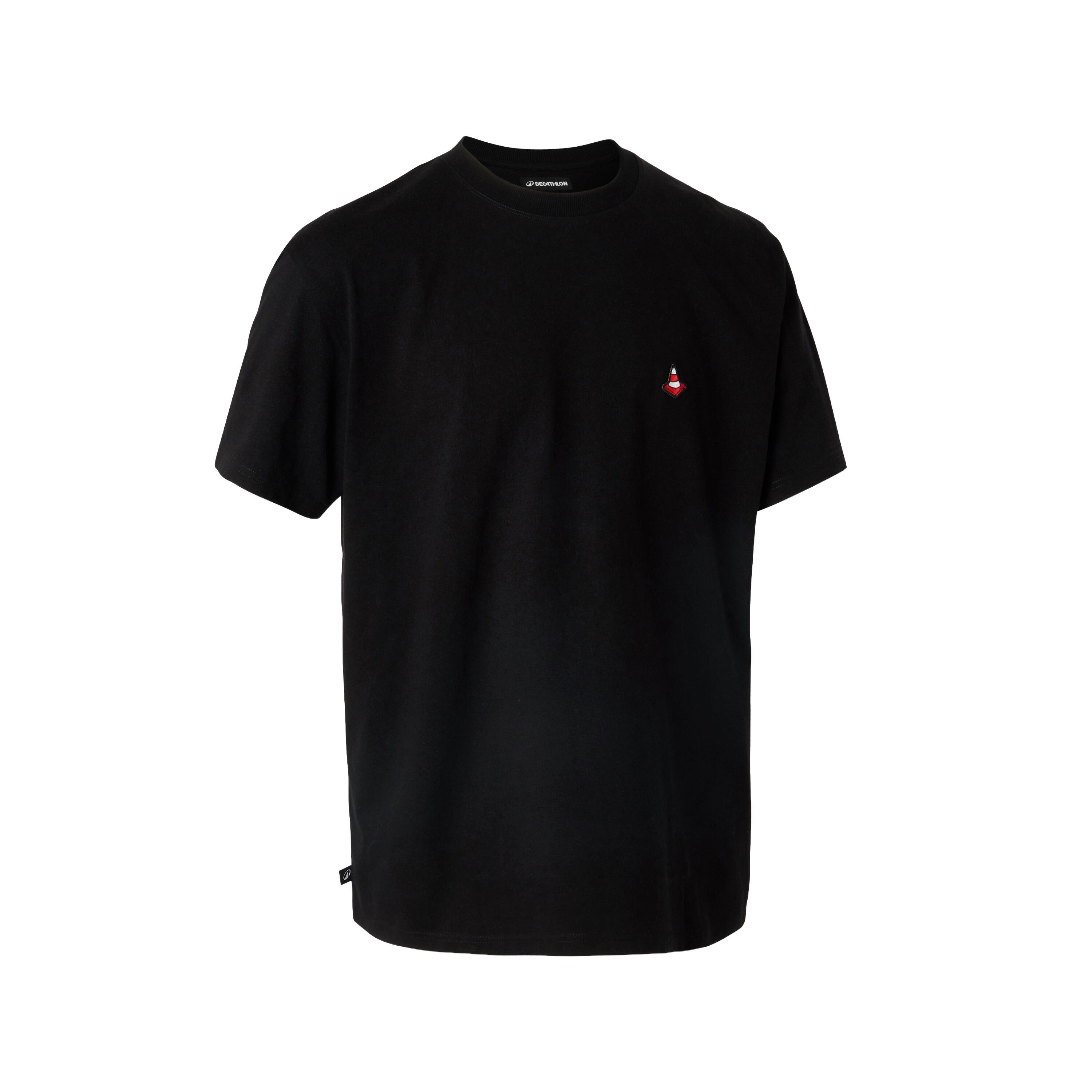 T-Shirt Skateboard - TS500 Traffic weiß 12/14