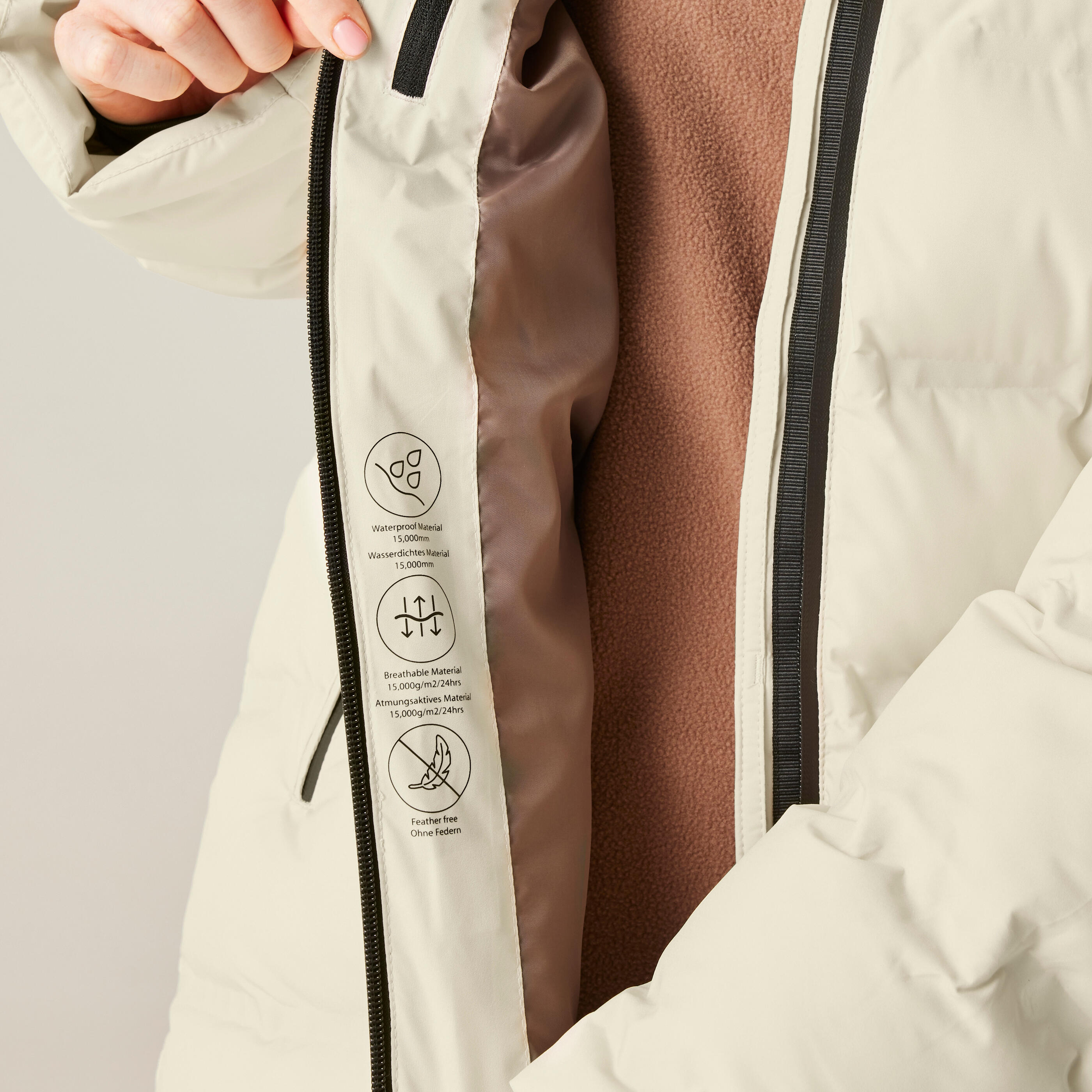 Veste doudoune REGATTA ALTORO beige 8/11
