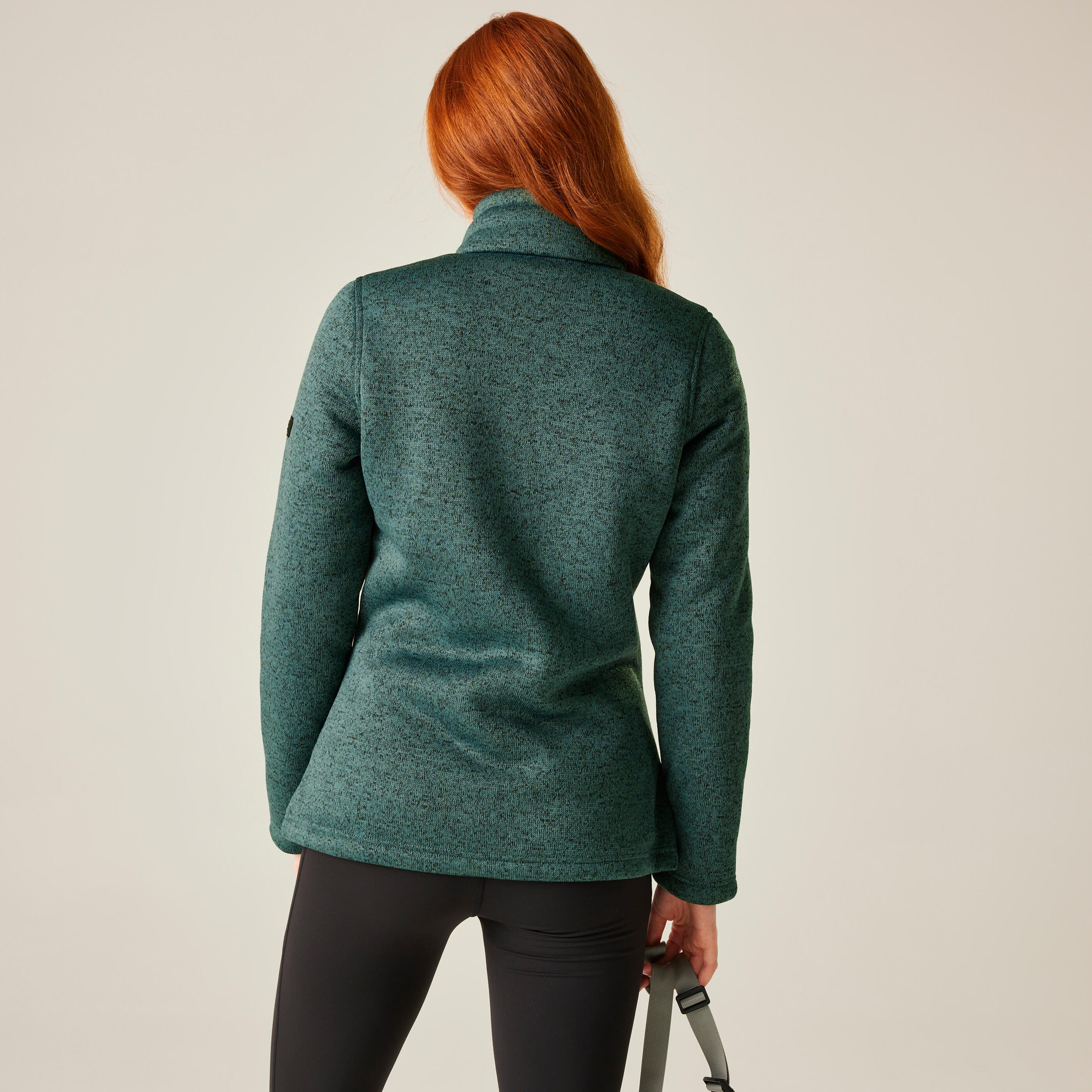 Veste polaire chaude de randonnée - REGATTA RAZIA Verte- Femme 2/7