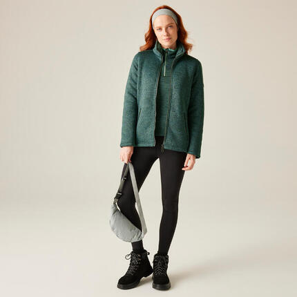 Veste polaire chaude de randonnée - REGATTA RAZIA Verte- Femme