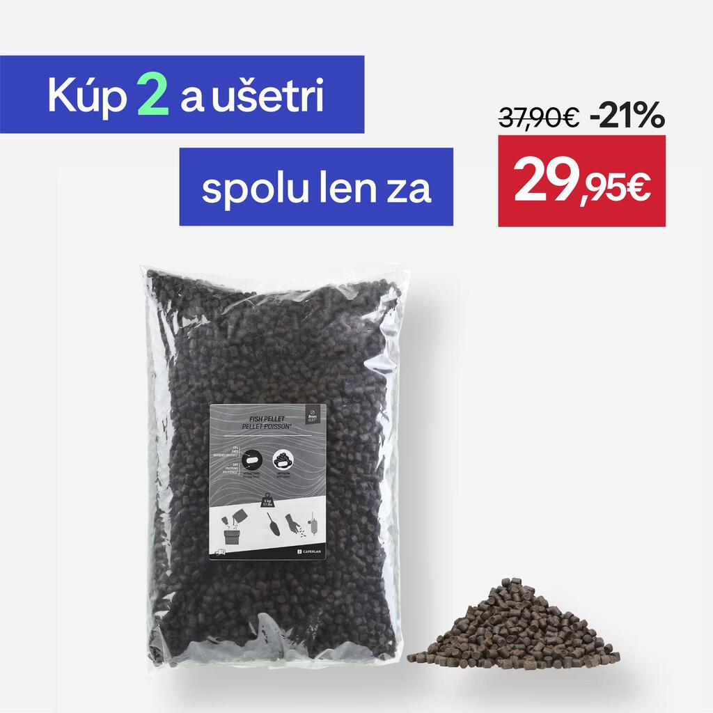 Extrudované pelety na lov kapra Ryba 8 mm 5 kg