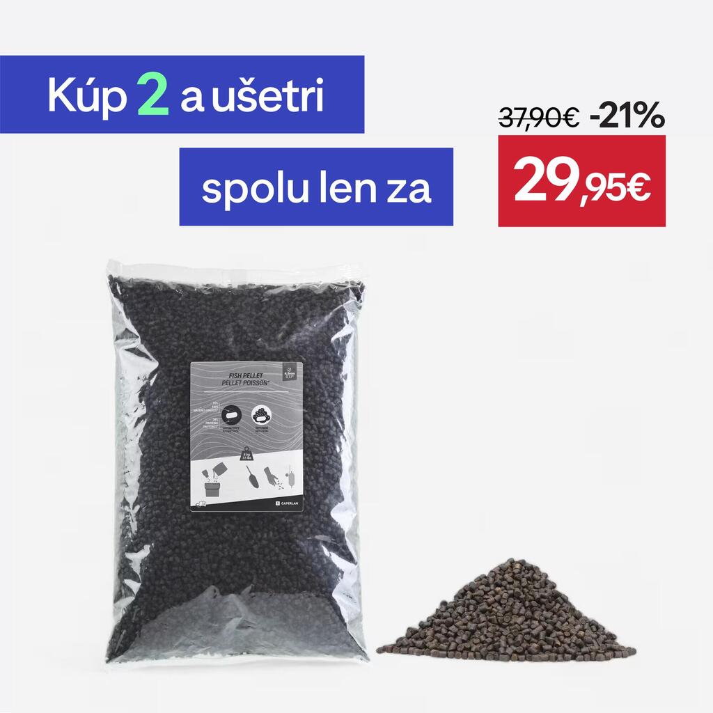 Extrudované pelety na lov kapra Ryba 4,5 mm 5 kg