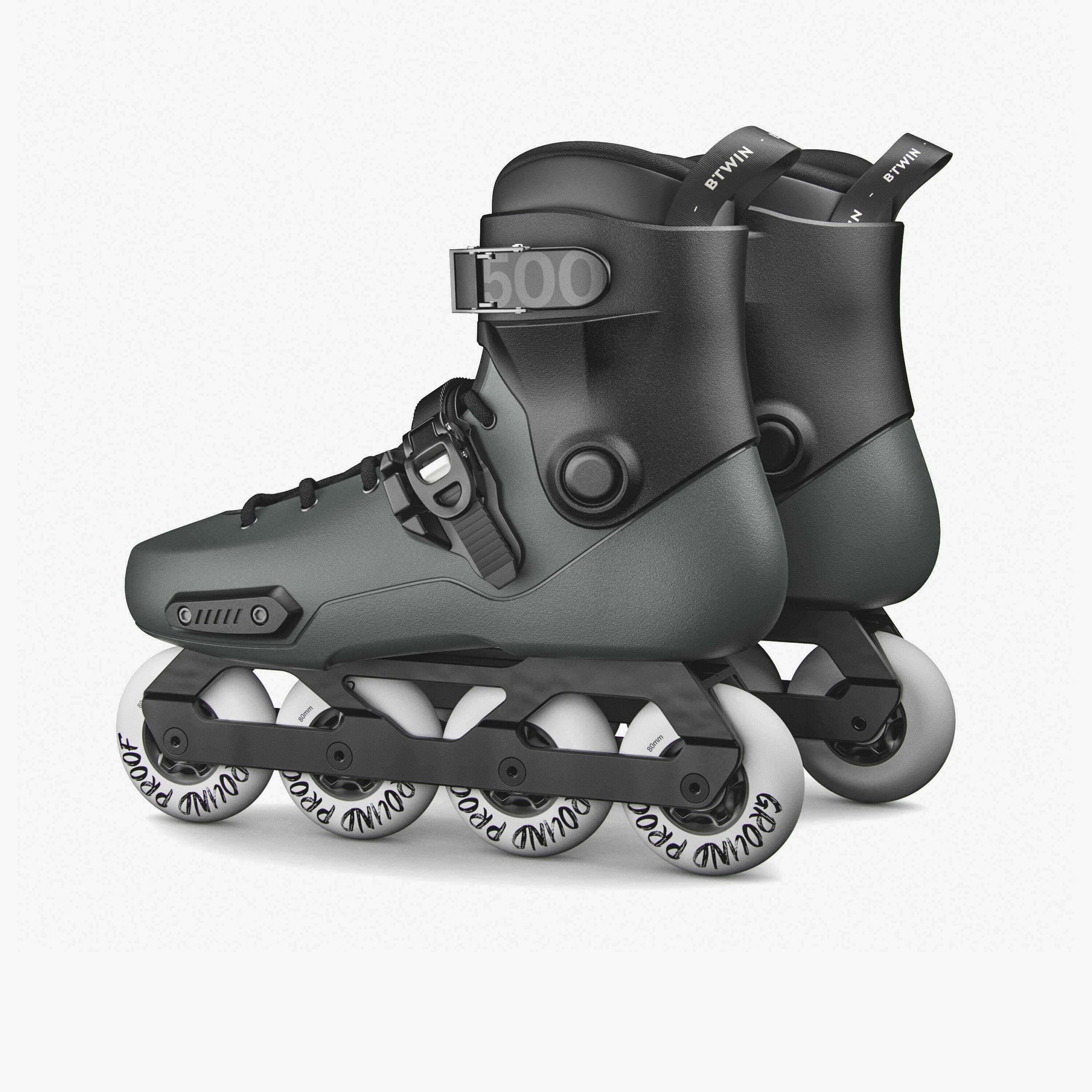Inline skating FREESKATE Hardboot adult MF S 500 -  5
