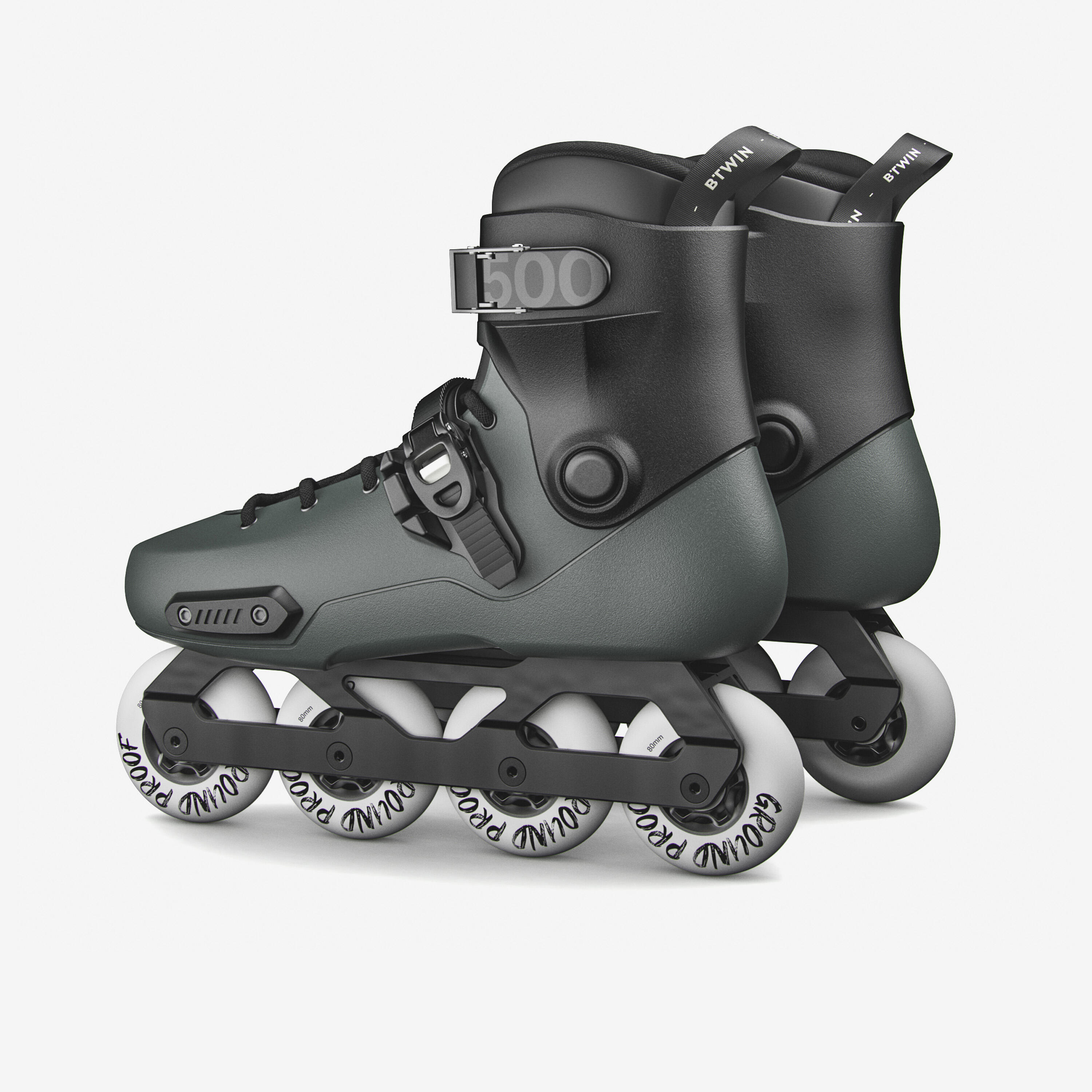 Freeskate Hardboot Inline Skates, MF S 500 - OXELO
