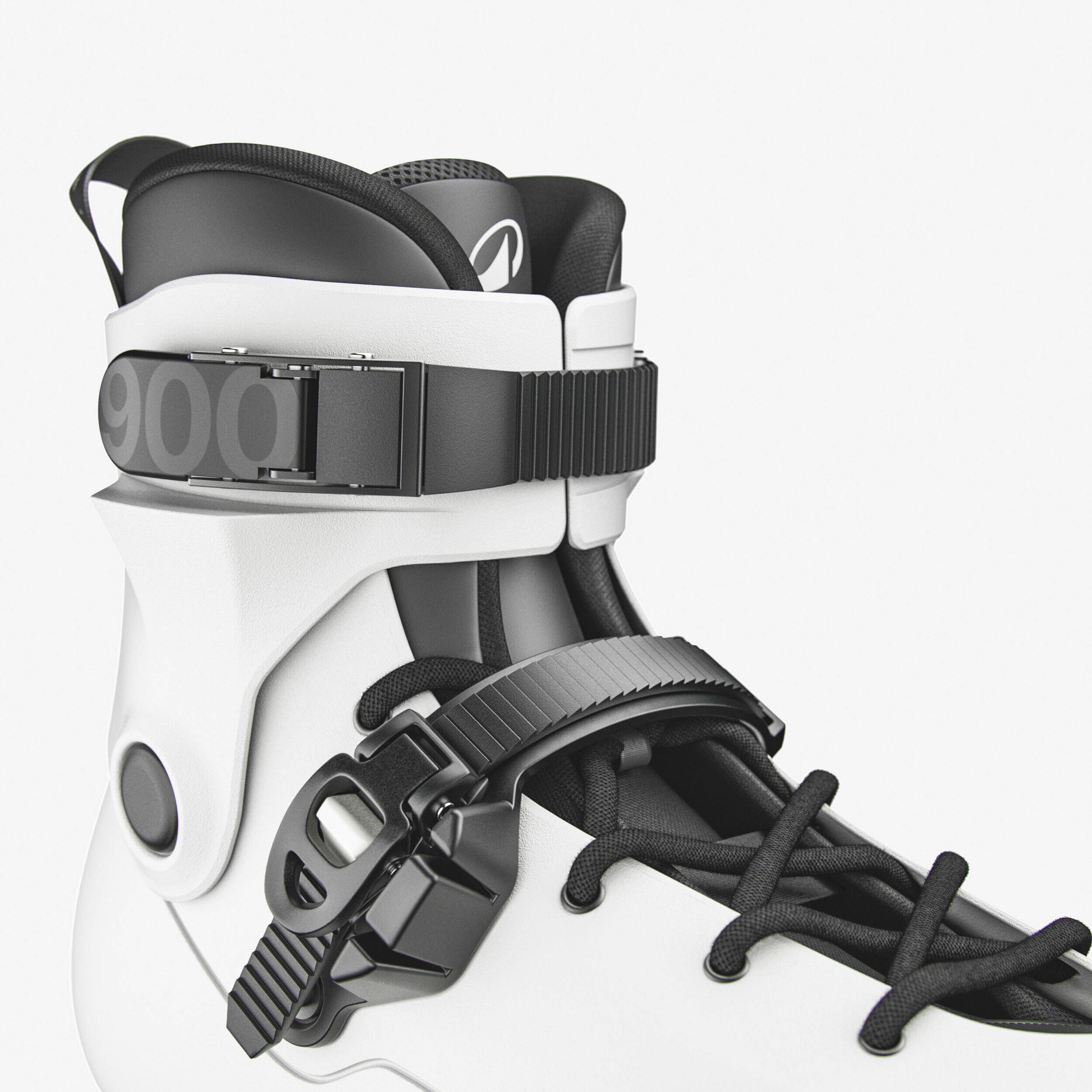 Inline skating 3 wheels FREESKATE Hardboot adult MF S 900 -  4